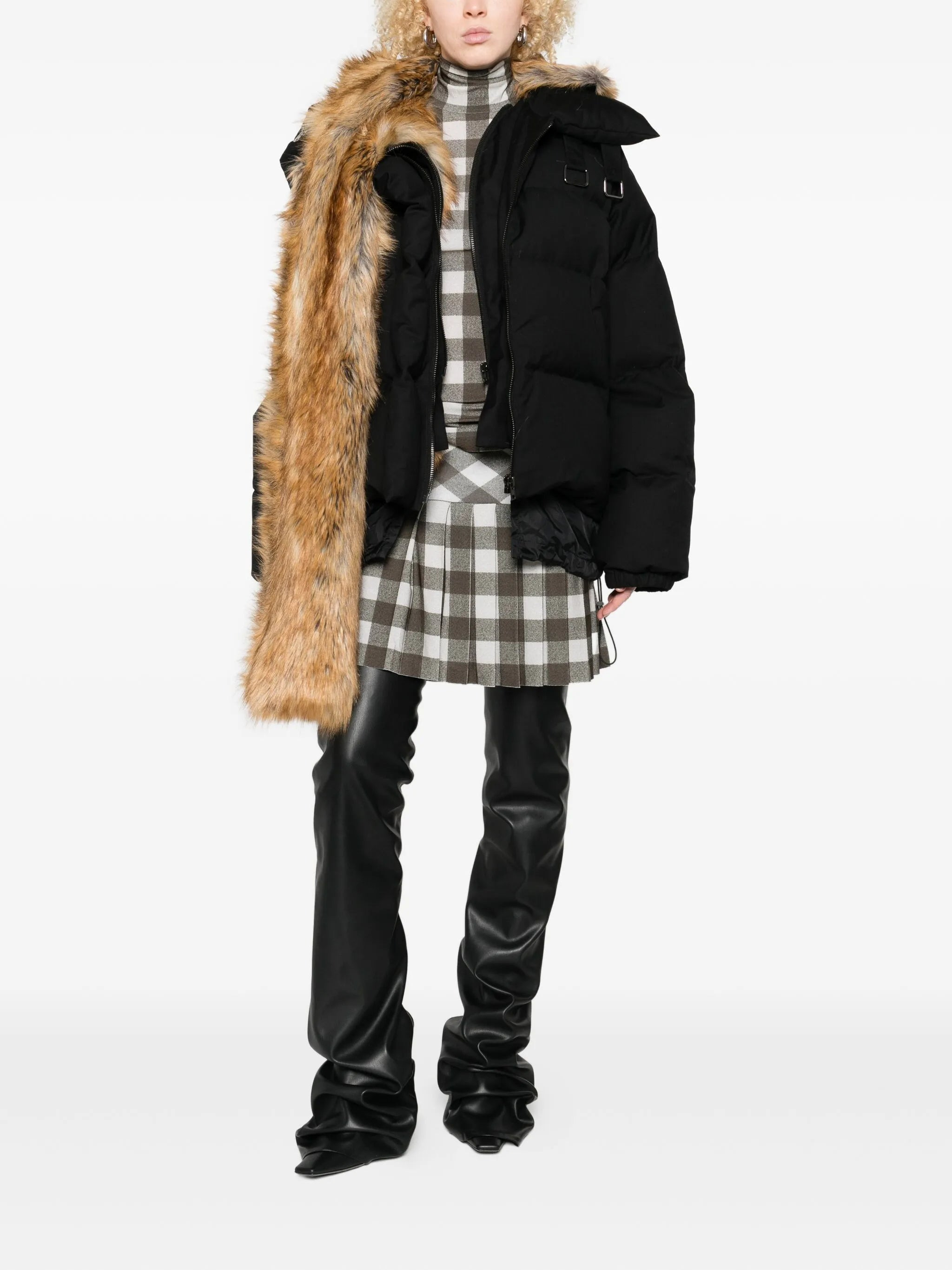 Ottolinger Trim-detail Long-sleeve Puffer Jacket - 2