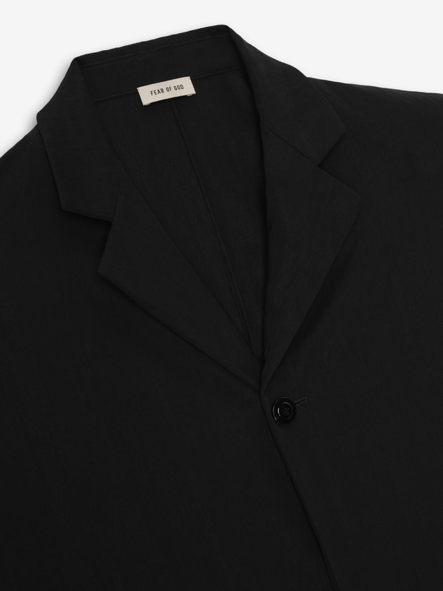 Tencel Nylon Unlined Relaxed Blazer - 3