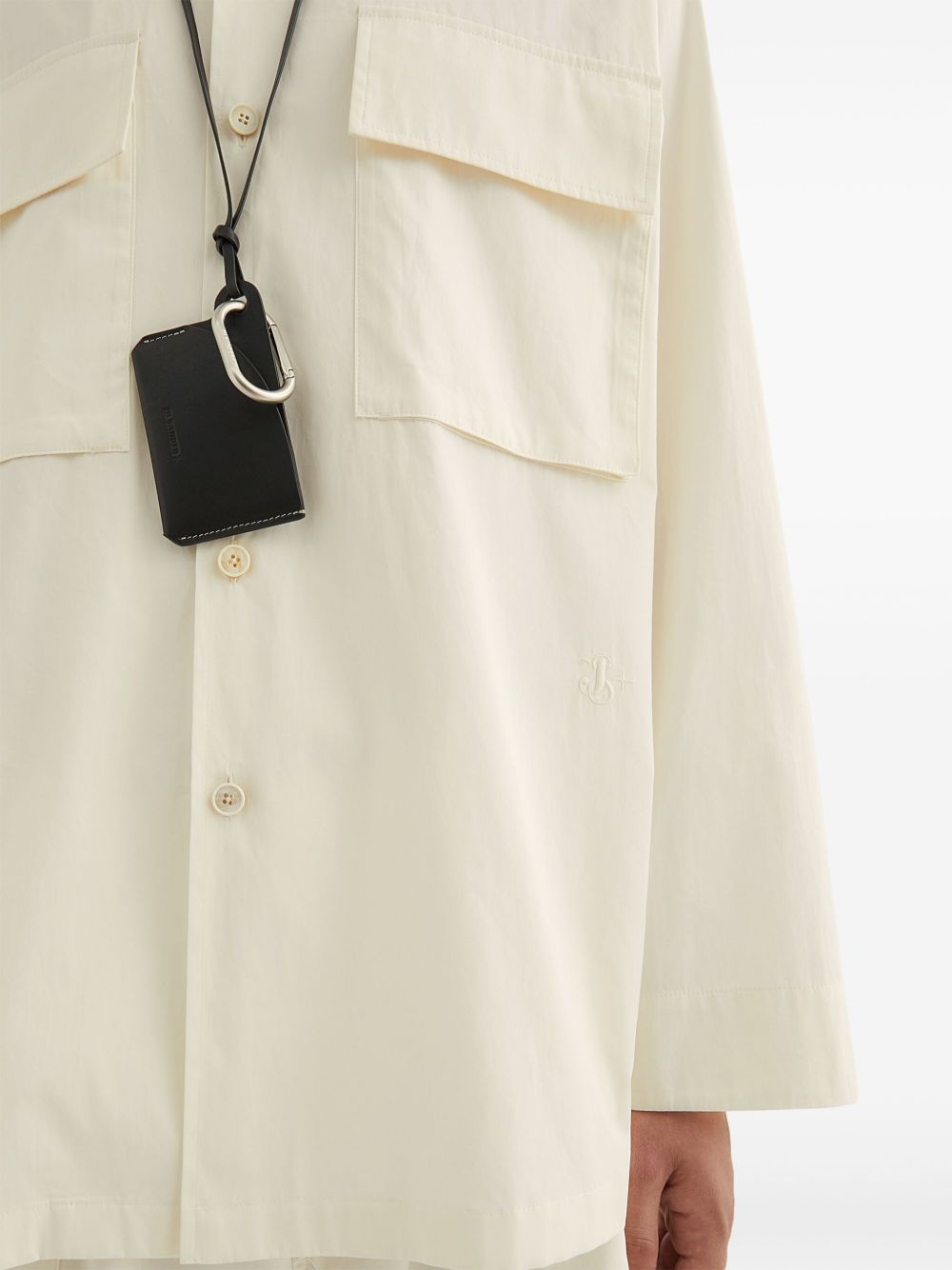 flap-pocket shirt - 4