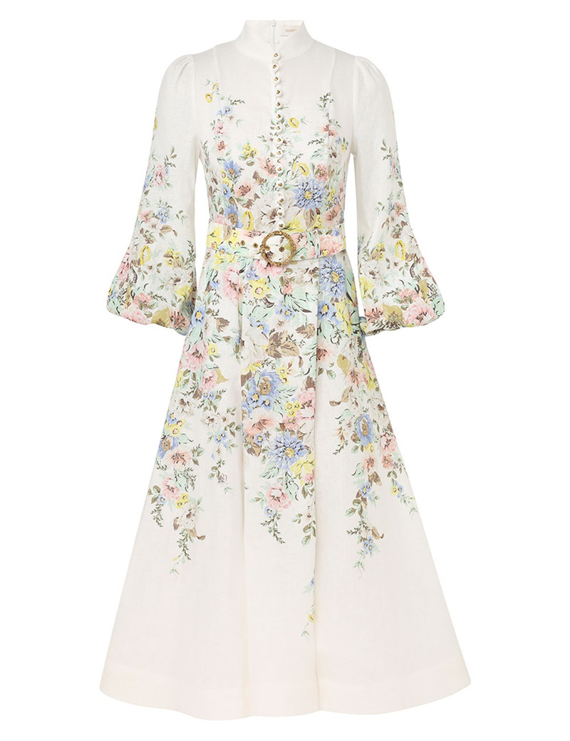 MATCHMAKER BUTTONED MIDI DRESS 1
