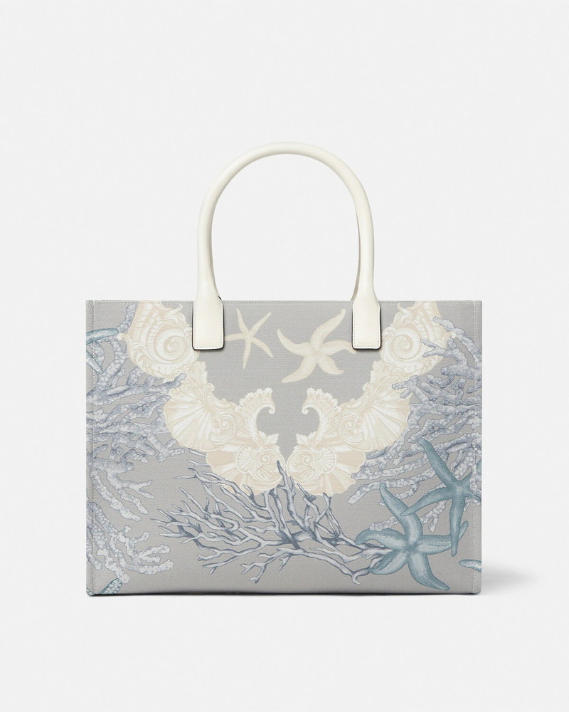 La Medusa Barocco Sea Canvas Tote Bag 7