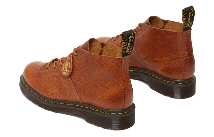 Dr. Martens Unisex Church Buckingham Martin Boots Brown 26857226 - 5