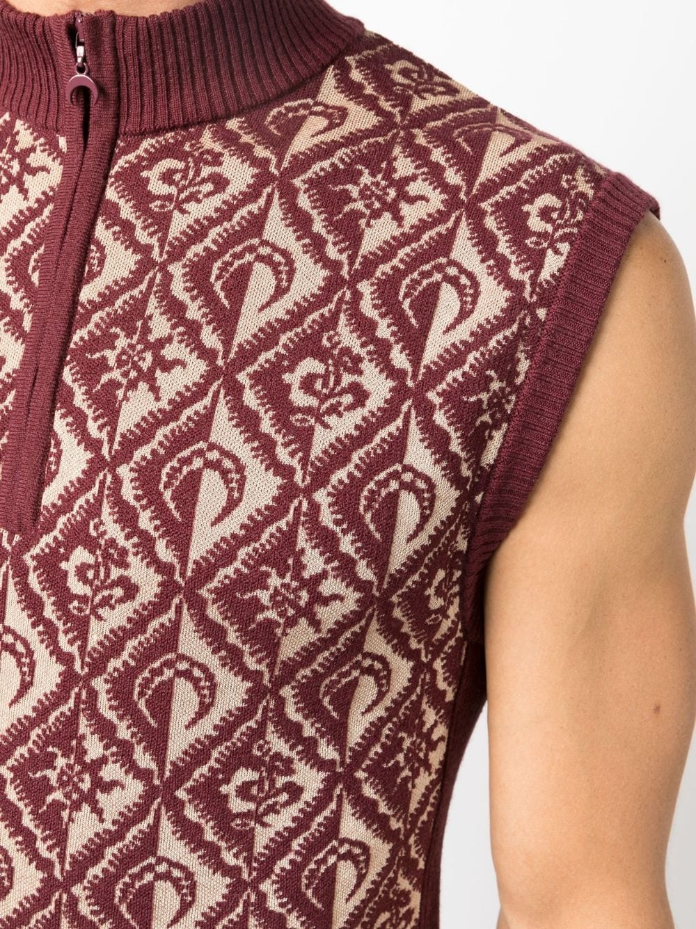 Moon Diamant knit vest - 5