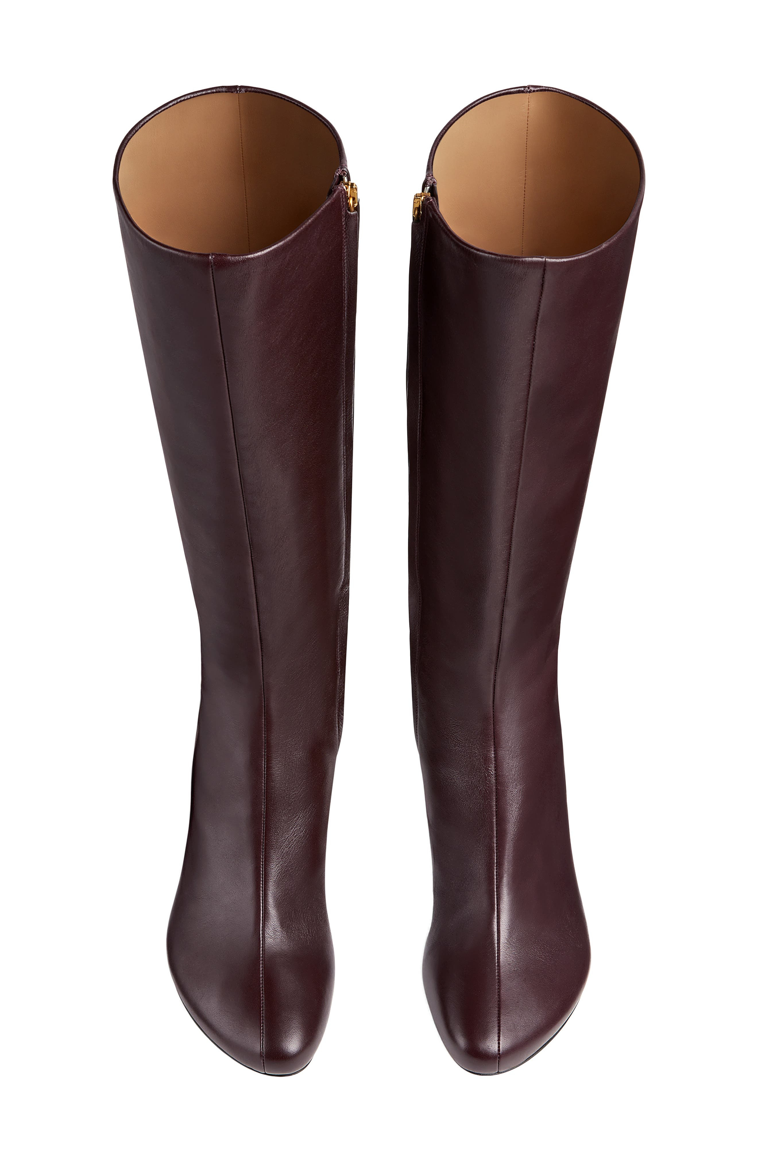 Bottega Veneta Rana Knee High Boot in 2241 Dark Barolo at Nordstrom - 4