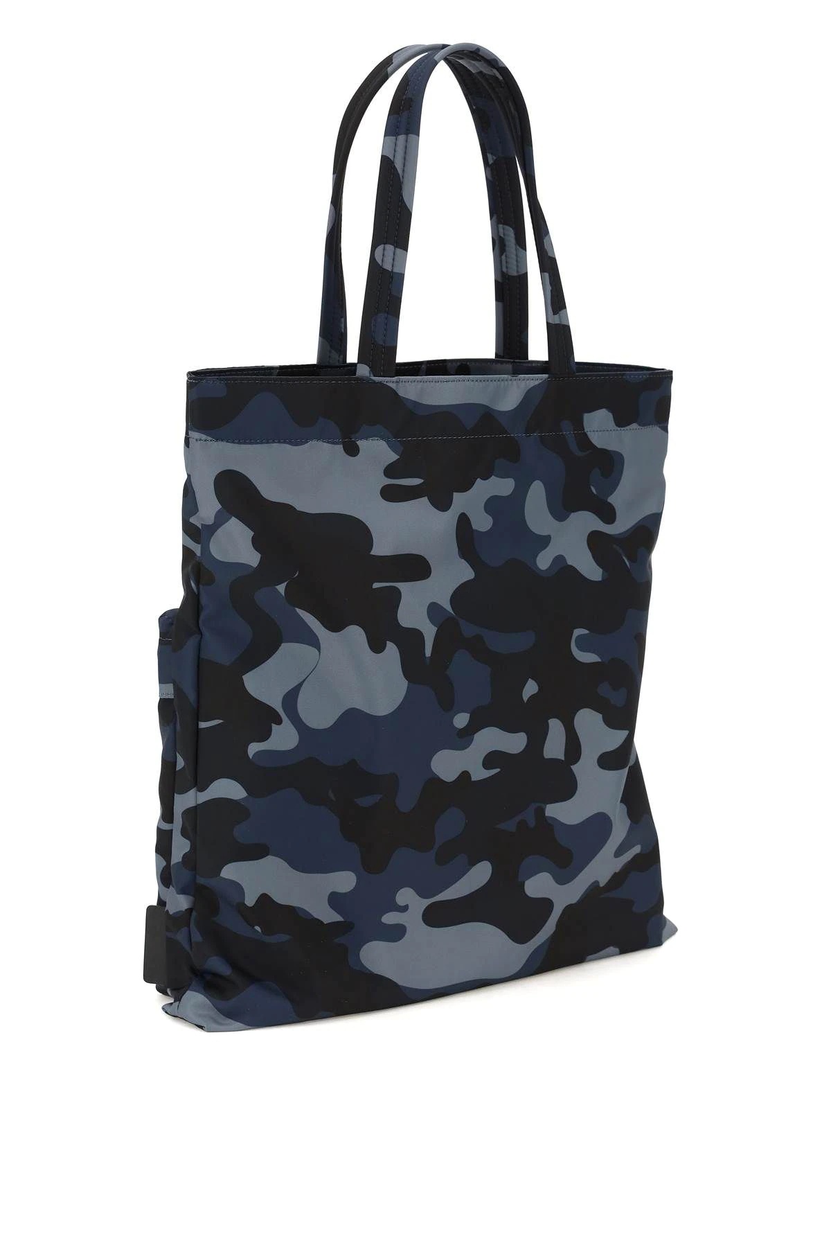 CAMOUFLAGE RECYCLED NYLON TOTE BAG EYES - 2