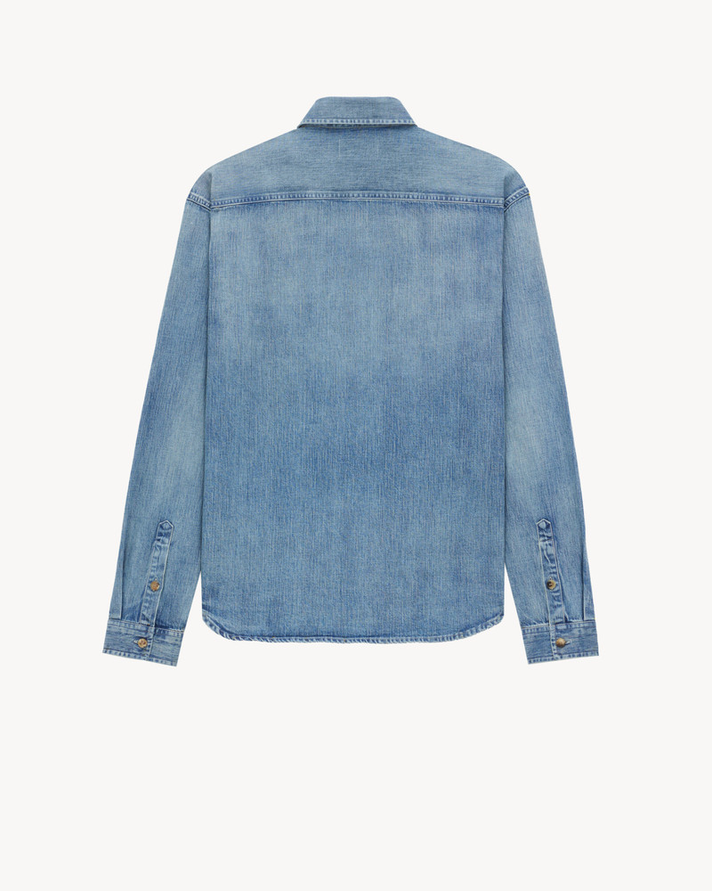 CASSANDRE SHIRT IN DAY BLUE DENIM 3