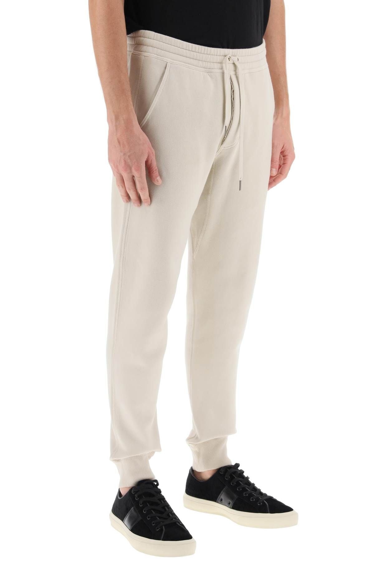 COTTON DRAWSTRING SWEATPANTS - 3