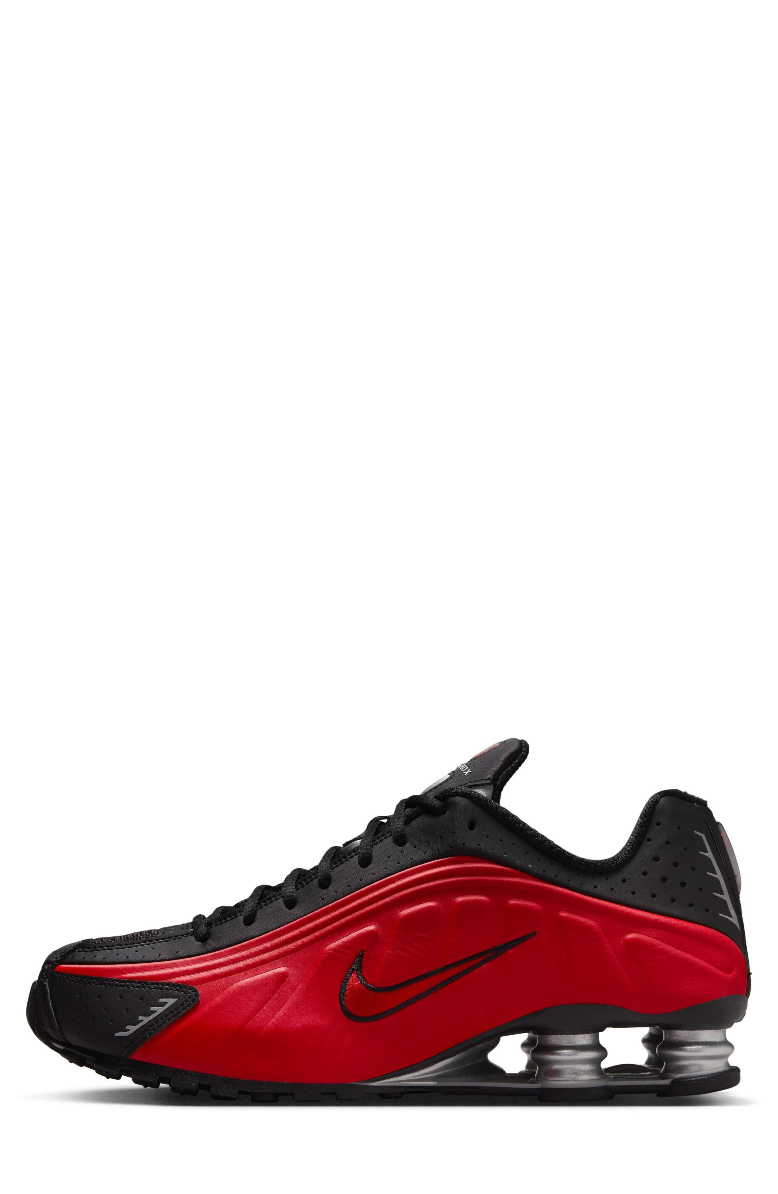 Nike Shox R4 Sneaker in University Red/Black at Nordstrom - 2