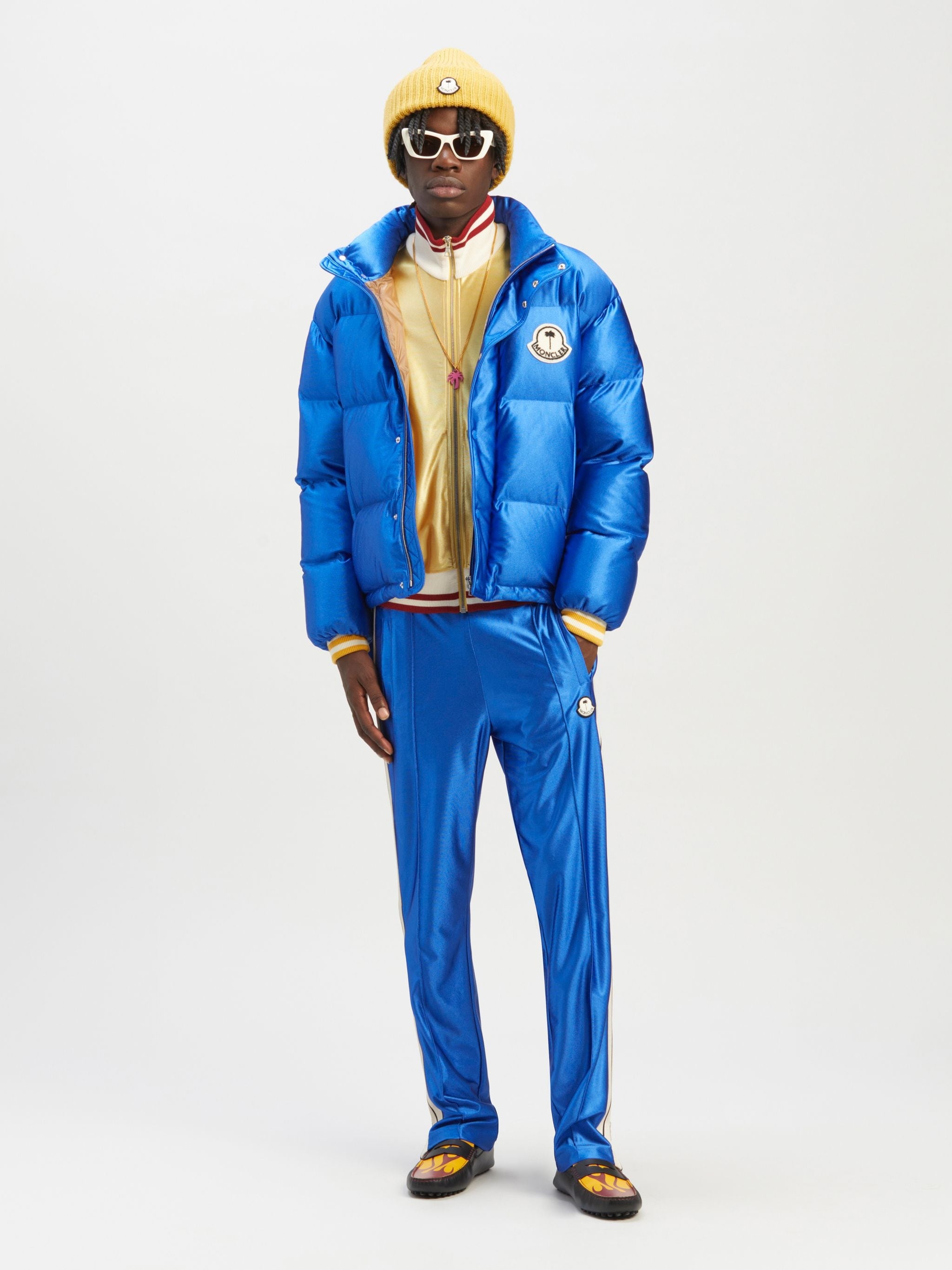 8 MONCLER PALM ANGELS TRACK ZIP UP - 3