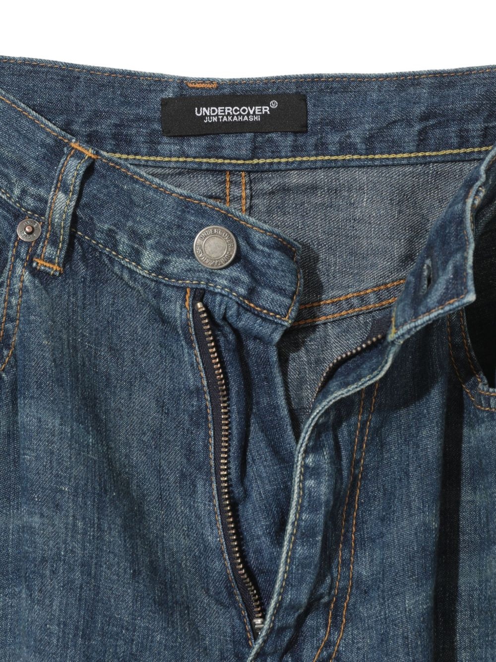 linen straight-leg jeans - 4