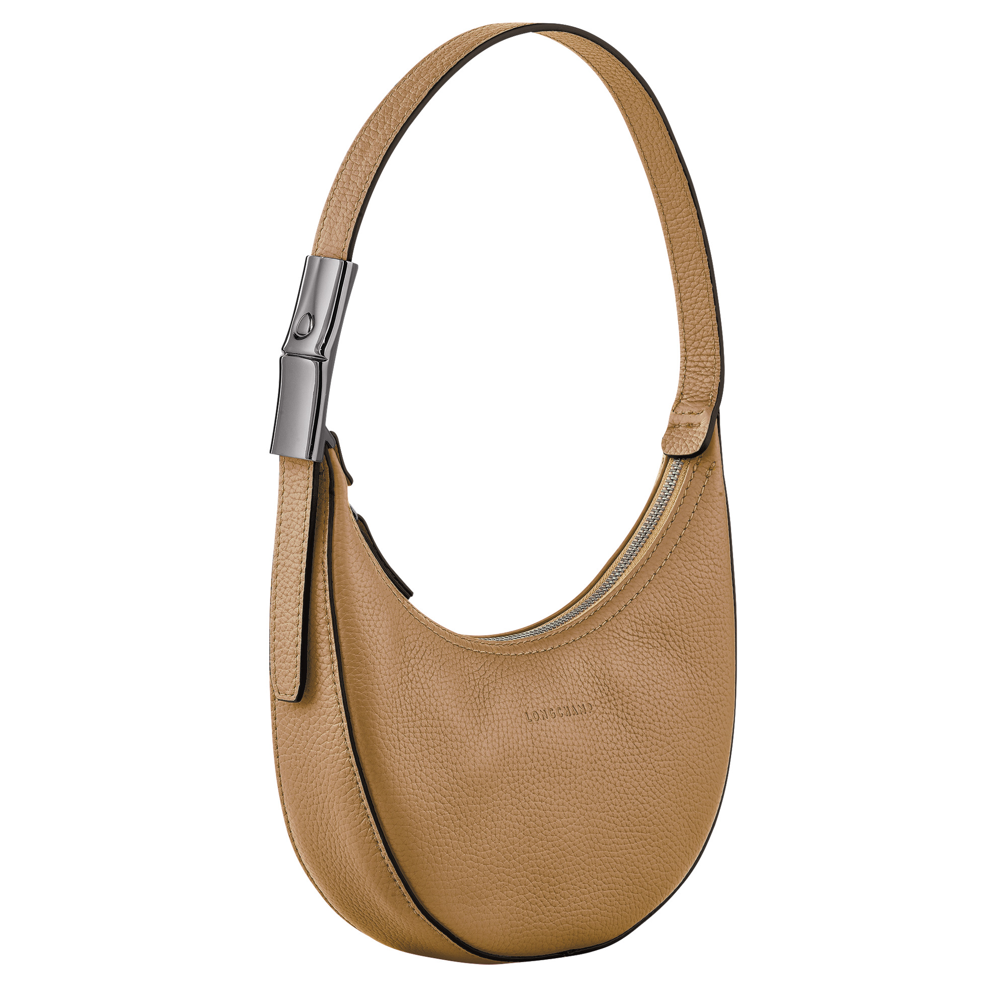 Le Roseau Essential S Hobo bag Fawn - Leather - 3