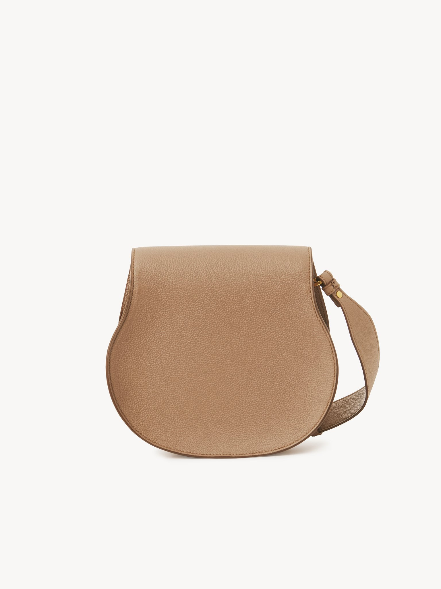 MARCIE SADDLE BAG IN GRAINED LEATHER - 3