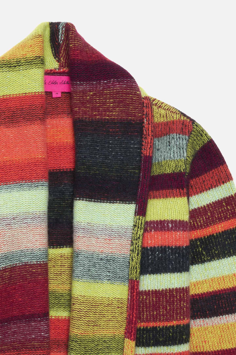 The Elder Statesman STRIPE ITALY SMOKING JACKET outlook