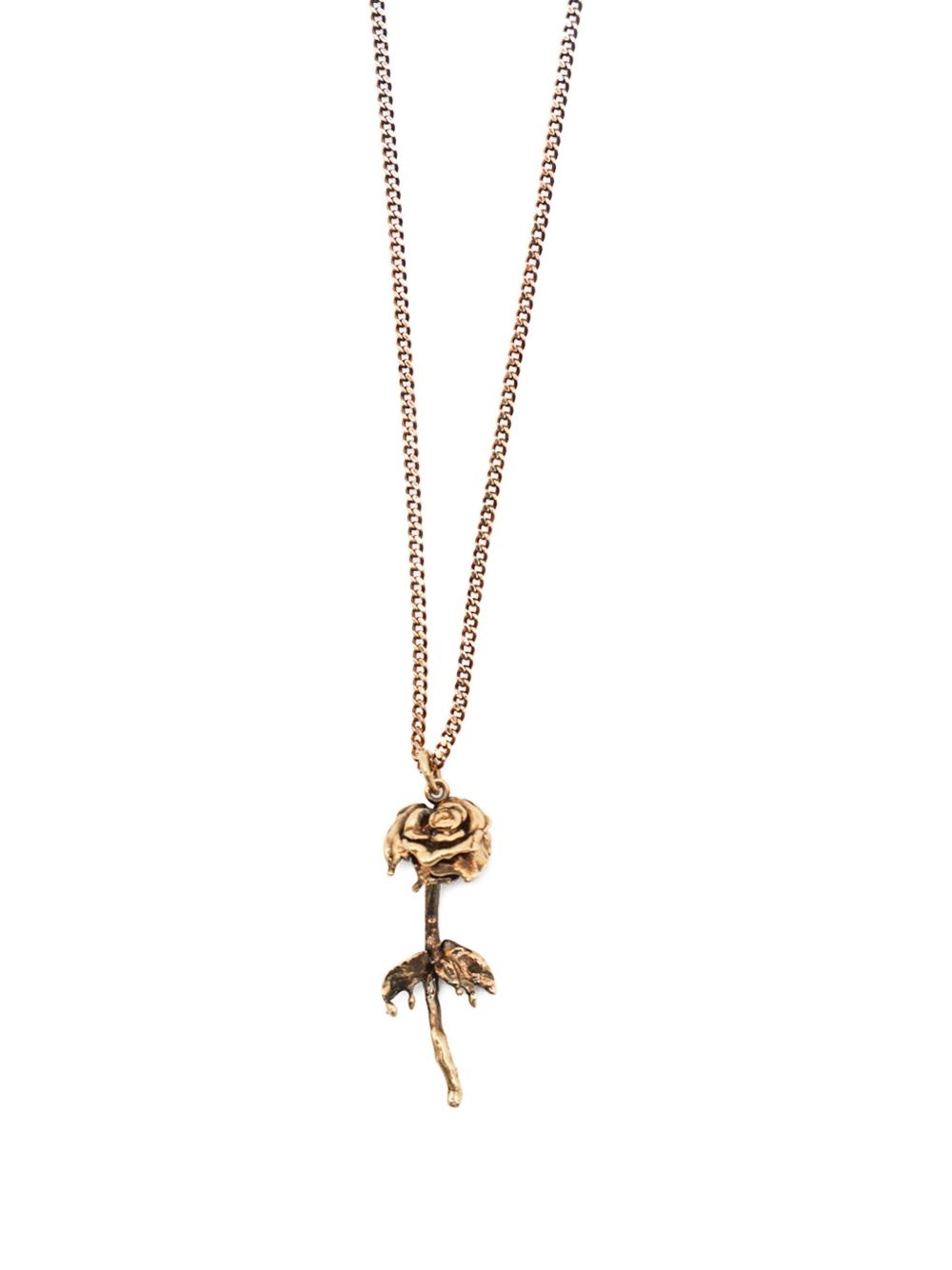 rose-pendant necklace - 2