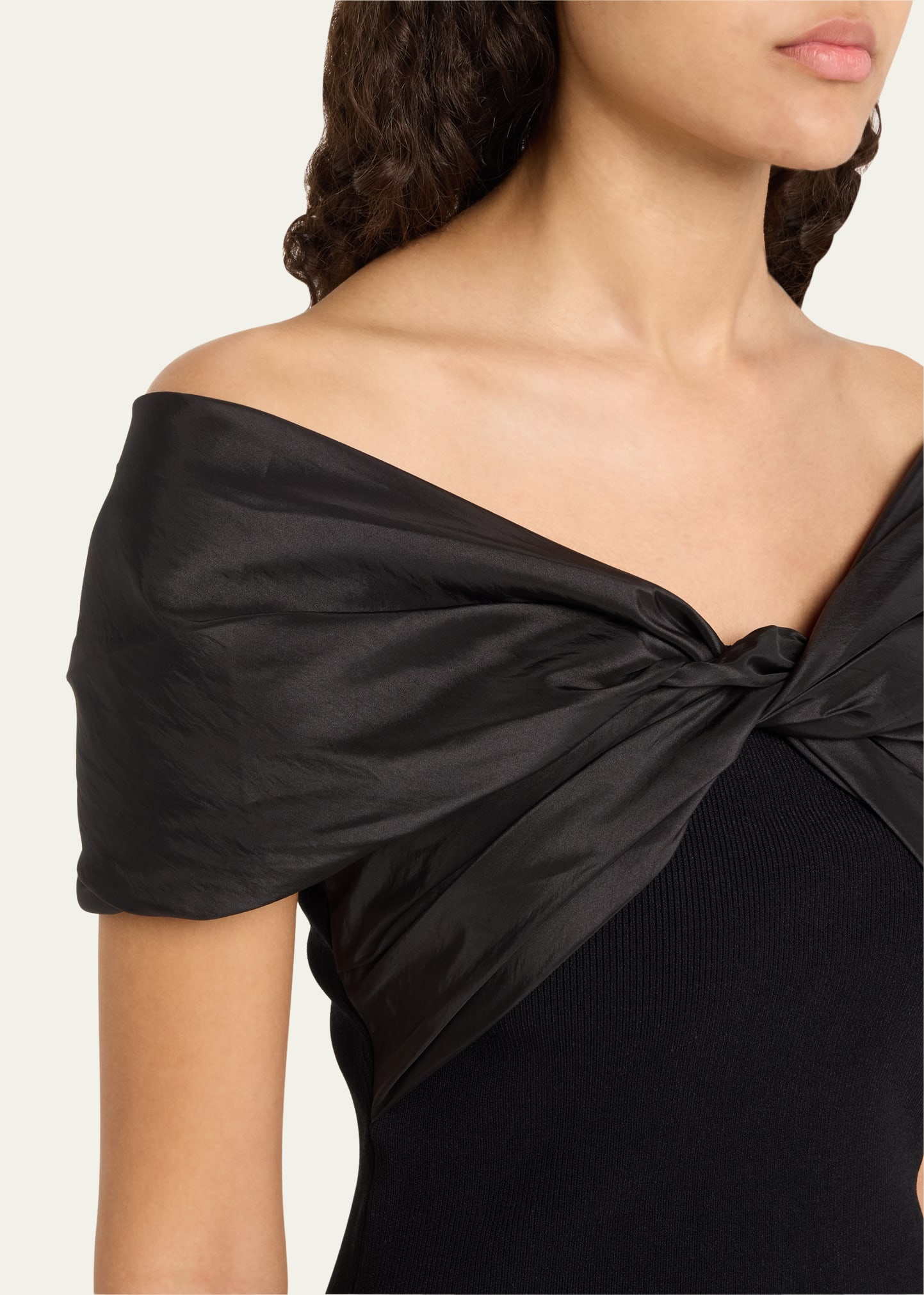Celiana Combo Off-The-Shoulder Top - 5