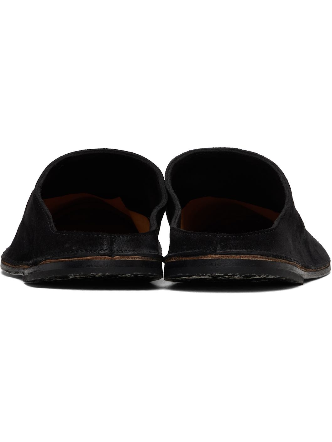 Black Strasacco Mules - 2
