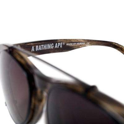 A BATHING APE® BAPE Sunglasses 'Brown' outlook