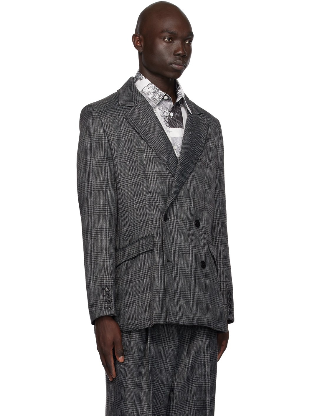Gray Batia Suter Edition Verneuil Blazer - 2