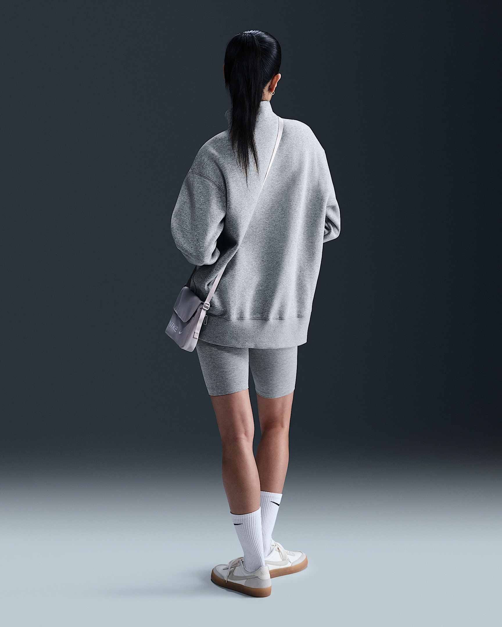 Nike Sportswear Phoenix Fleece Women's Oversized 1/4-Zip Long Sweatshirt - 5