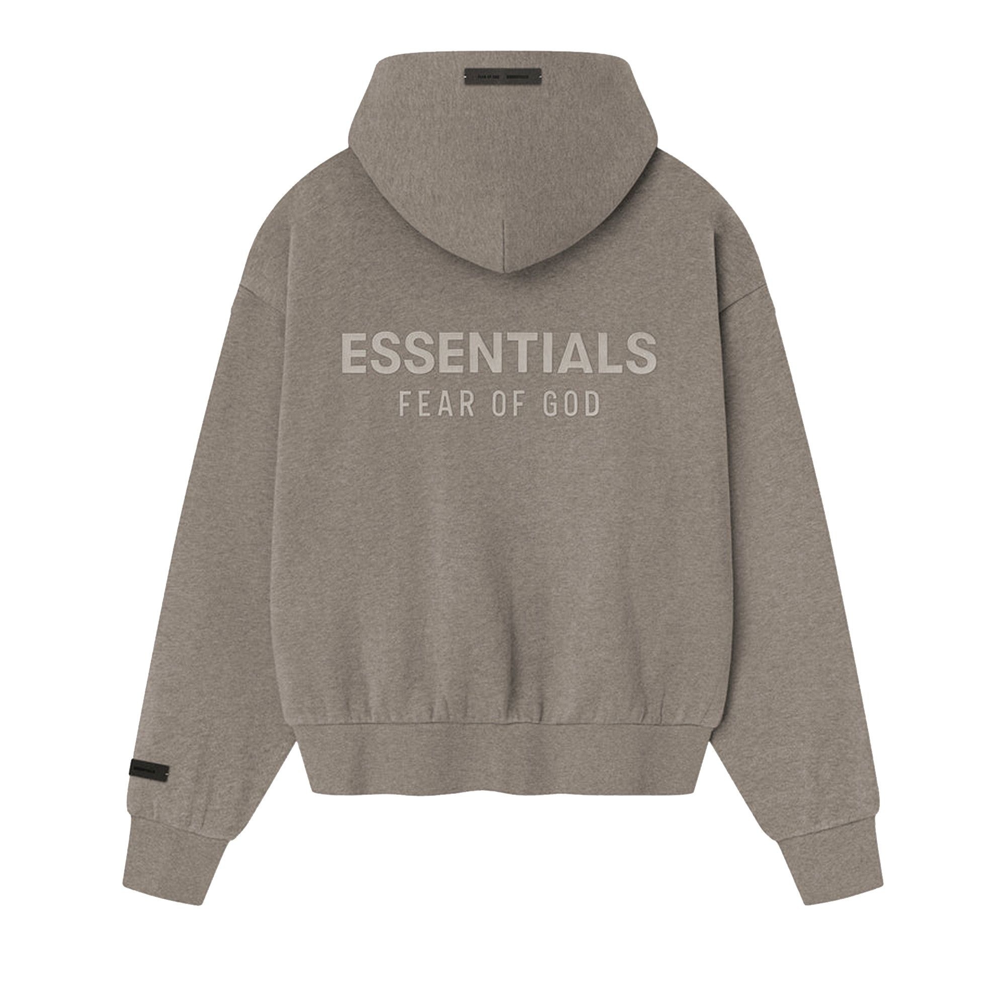 Fear of God Essentials Classic Fleece Zip-Up Hoodie 'Homestead Heather' - 2