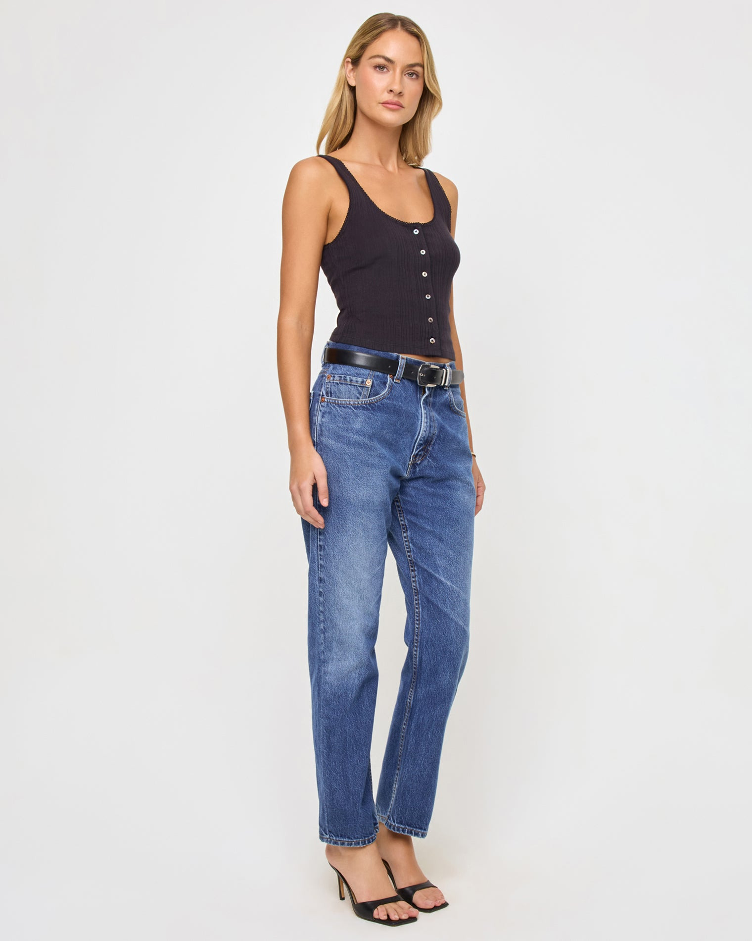 Jeanie Pointelle Tank - 3