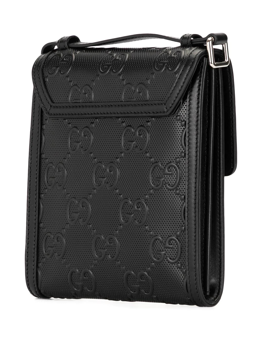 embossed GG Supreme crossbody bag - 3