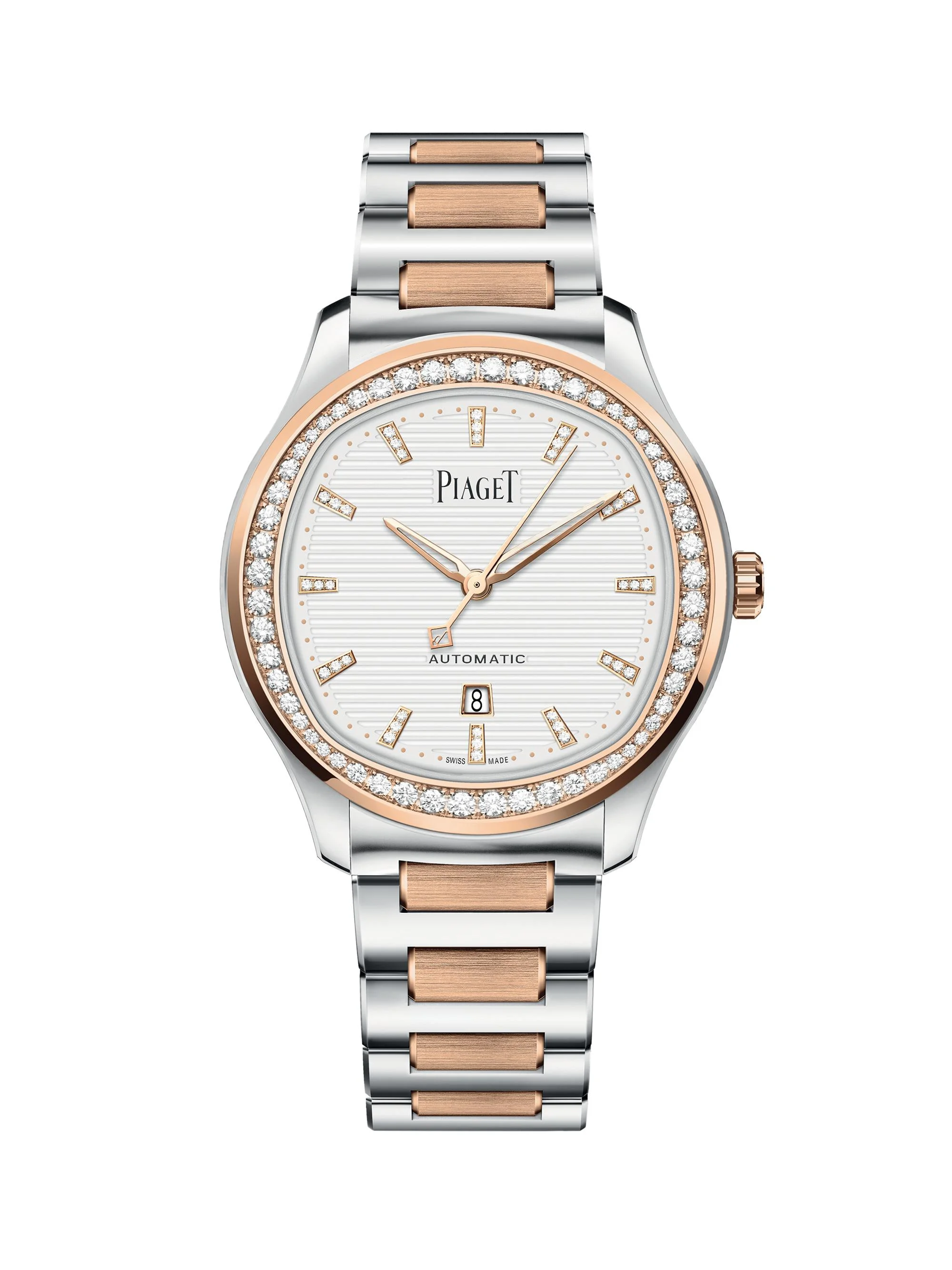 Women's Polo Two-Tone Stainless Steel & 1.04 TCW Diamond Bracelet Watch/36MM - Steel - 1
