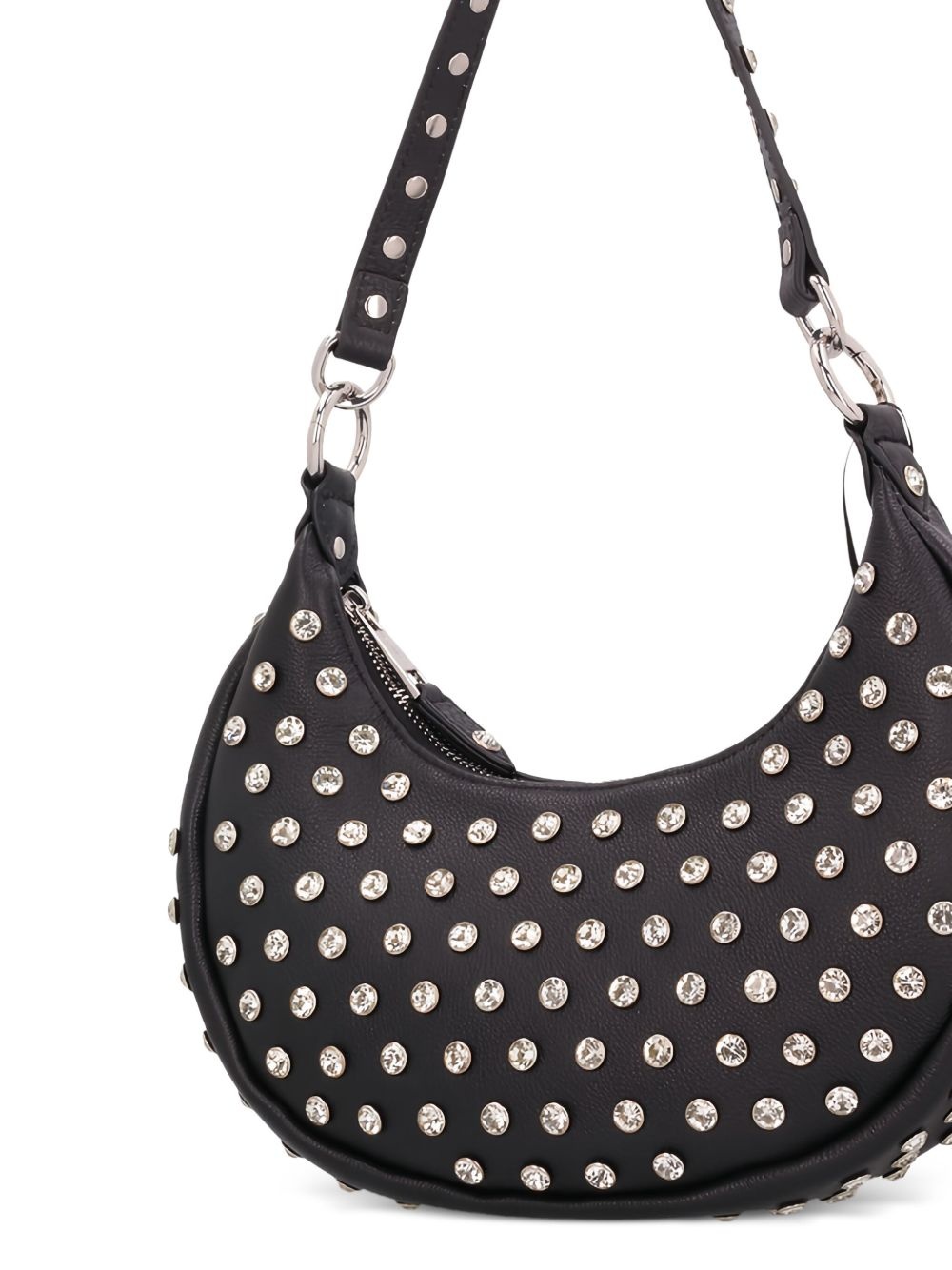 Maybelle crystal-embellished shoulder bag - 3