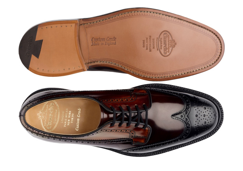 Grafton 173
Polished Binder Derby Brogue Tricolor Black 3
