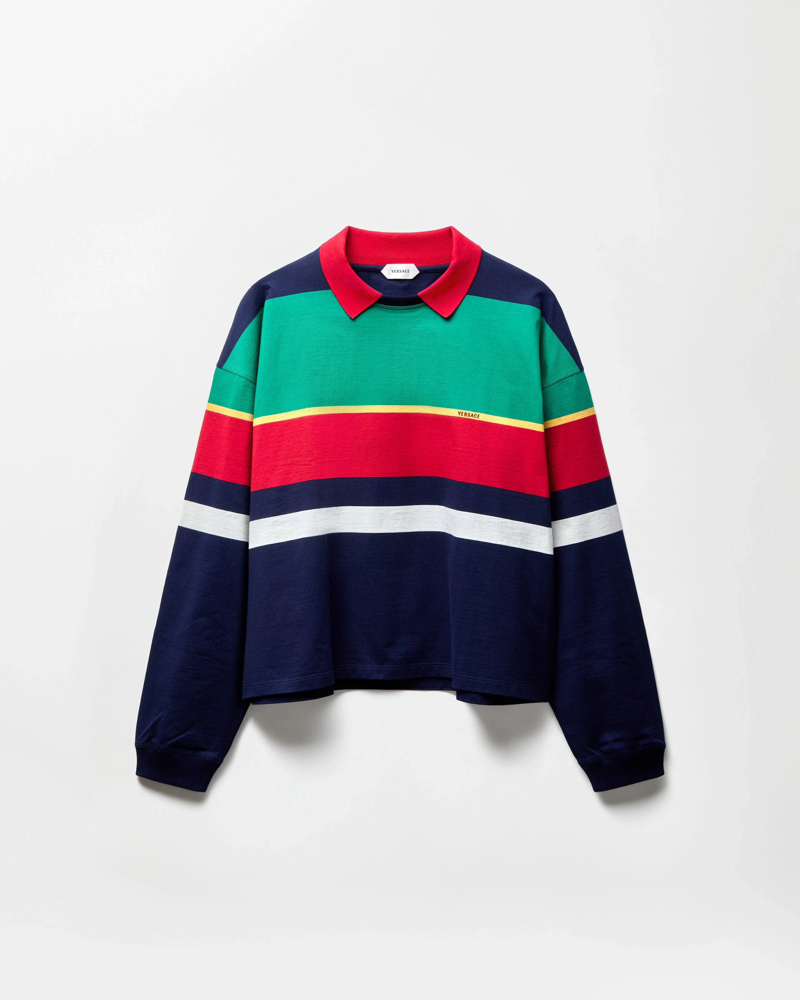 Striped Cotton-Jersey T-Shirt - 1