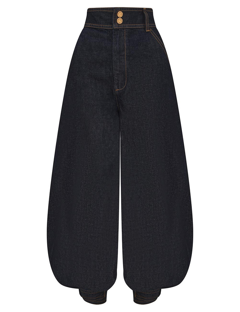 LUNA DENIM HAREM PANT 1