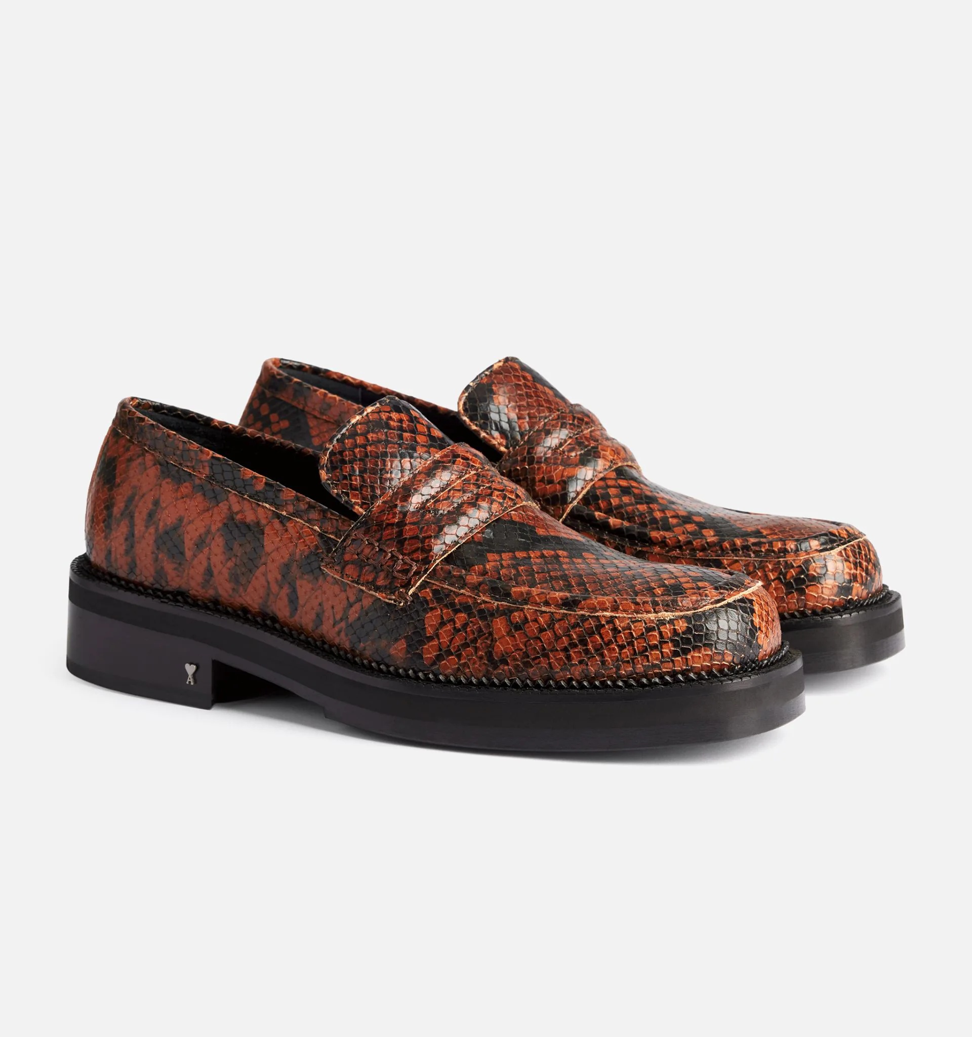 Square-Toe Loafers - 4