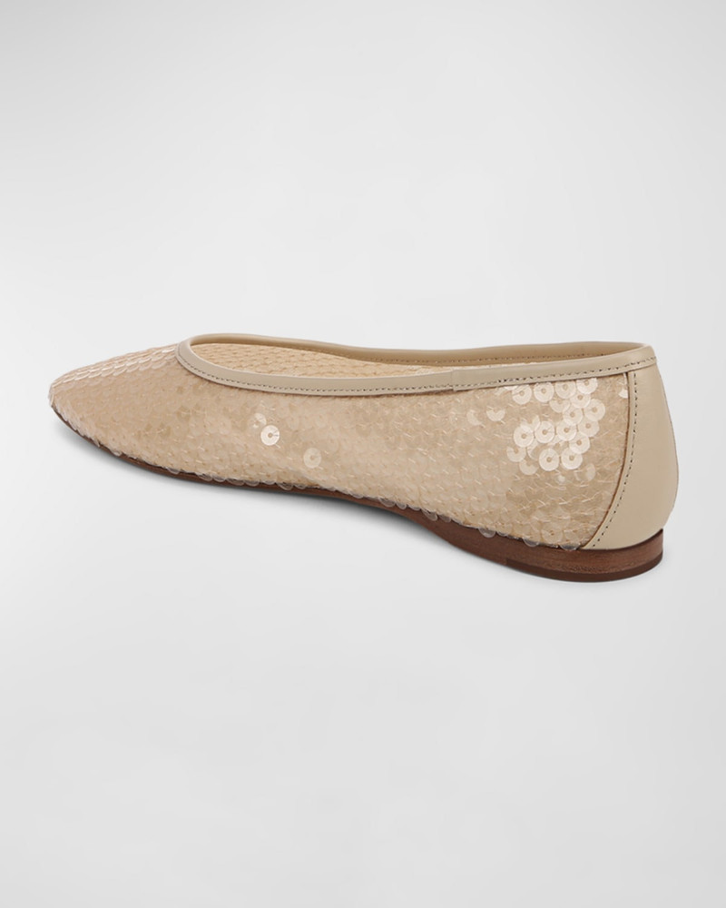 Leah Sequin Ballerina Flats 3