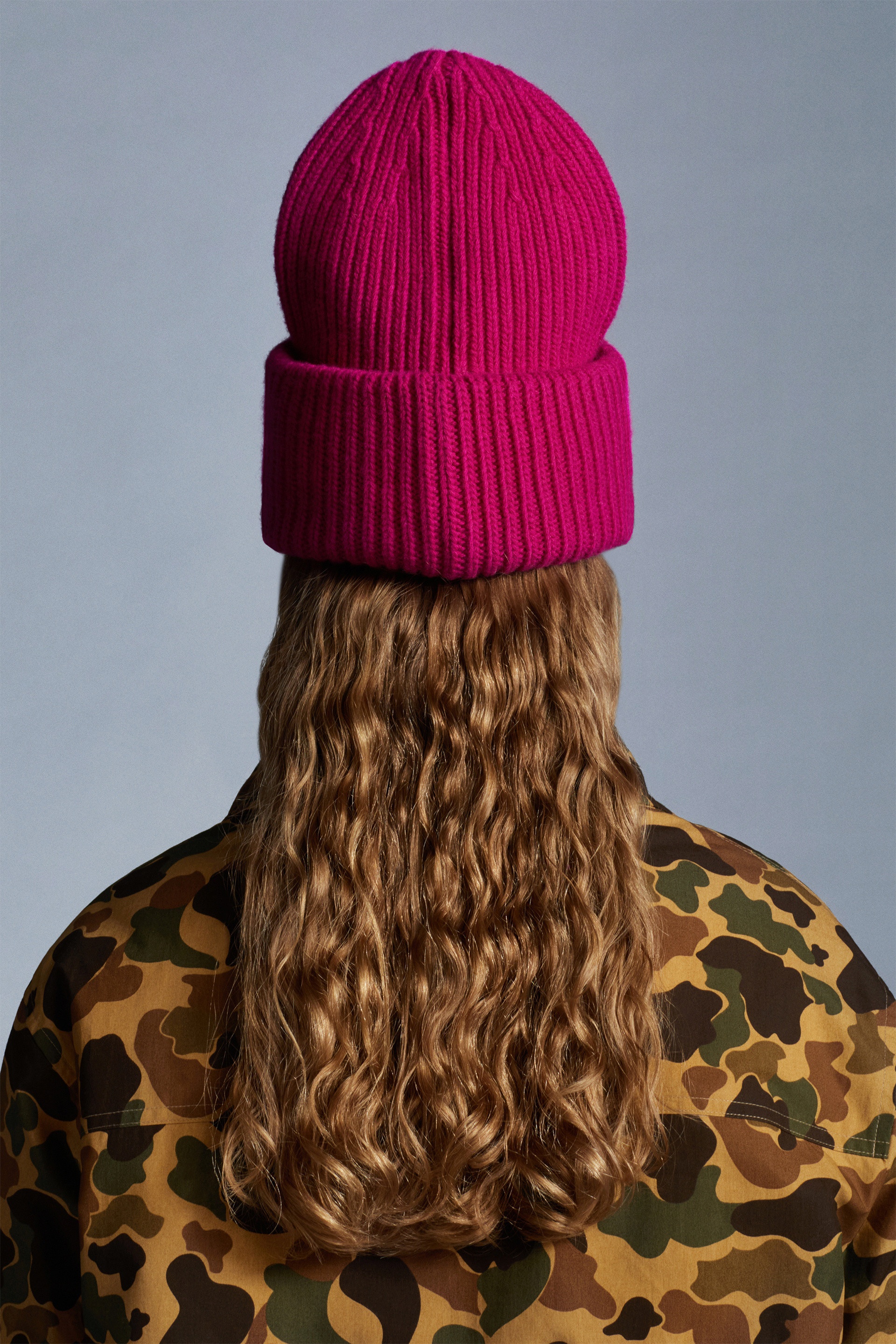 Wool Rib-Knit Beanie - 5