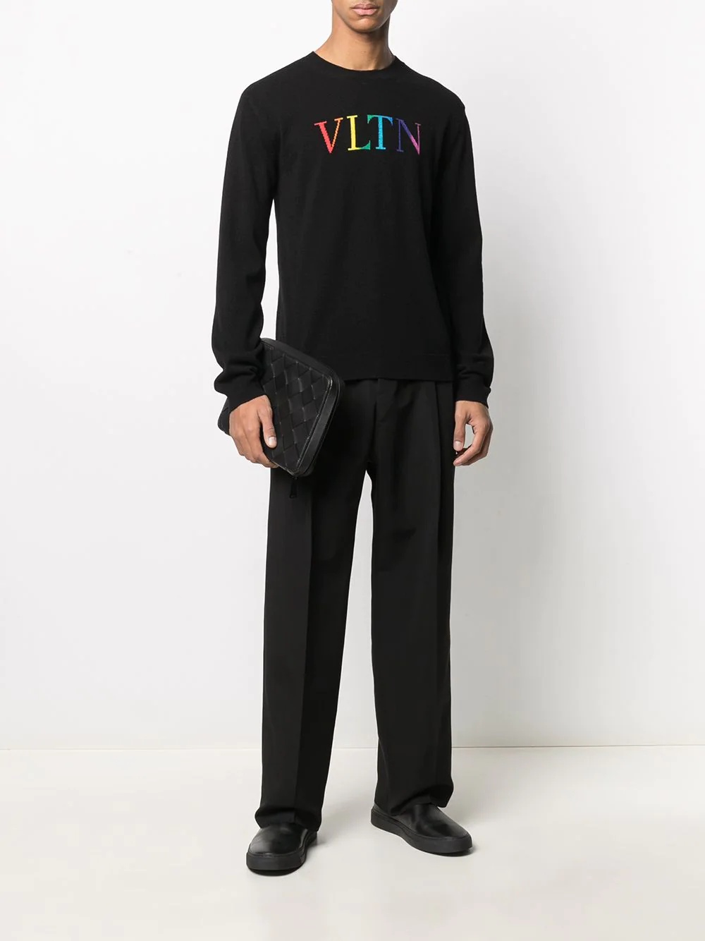 VLTN intarsia  jumper - 2