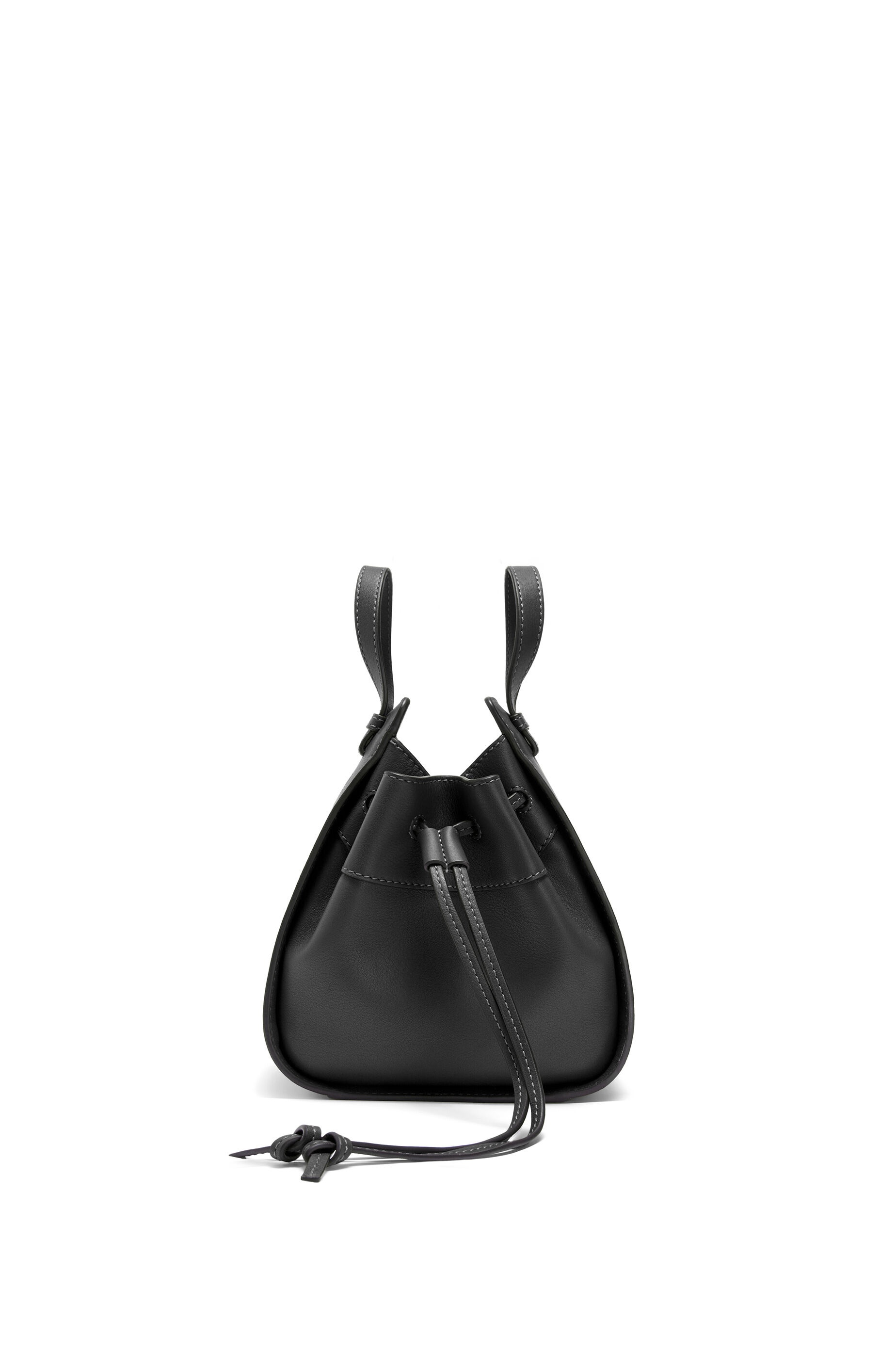 Mini Hammock Drawstring bag in nappa calfskin - 11