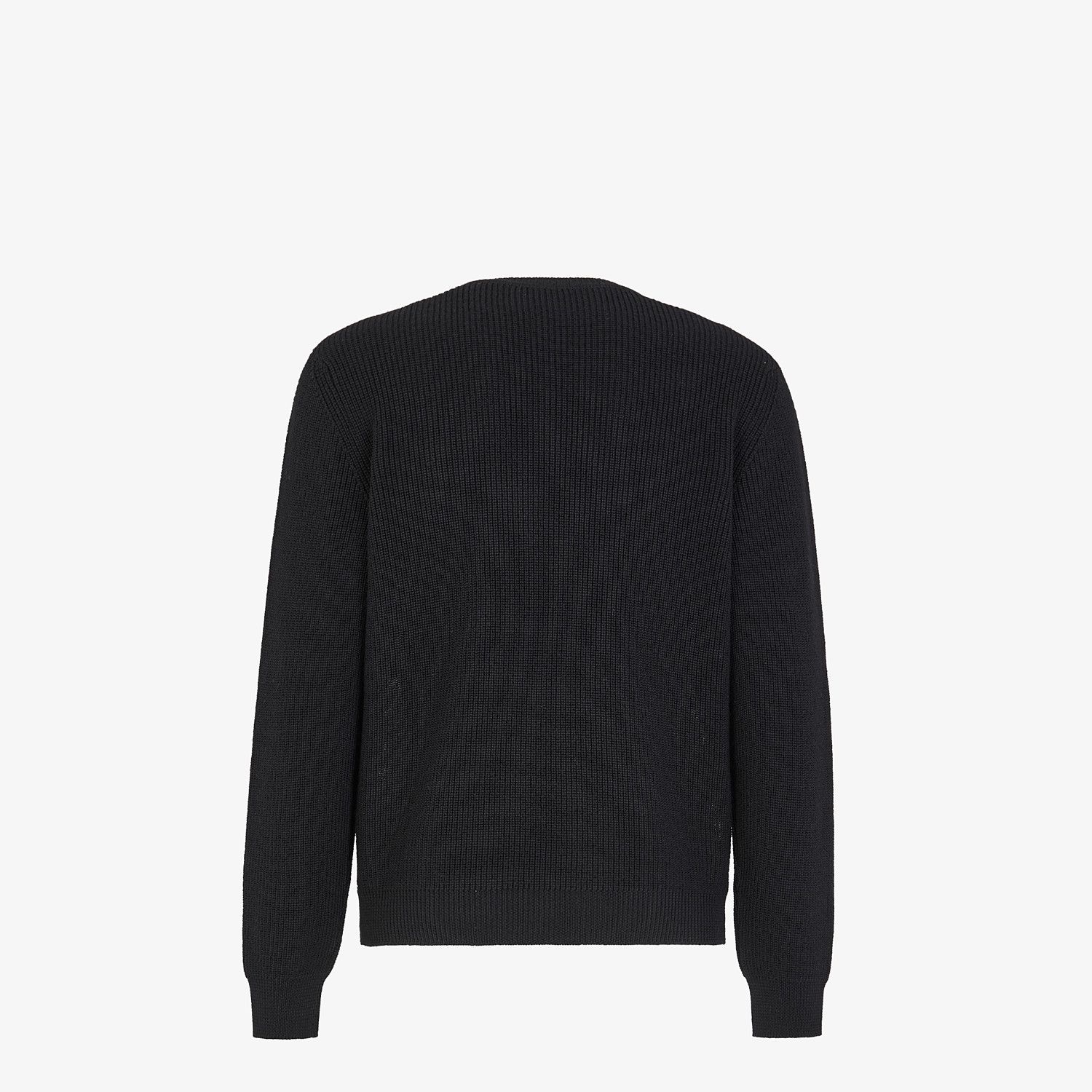 Black wool sweater - 2