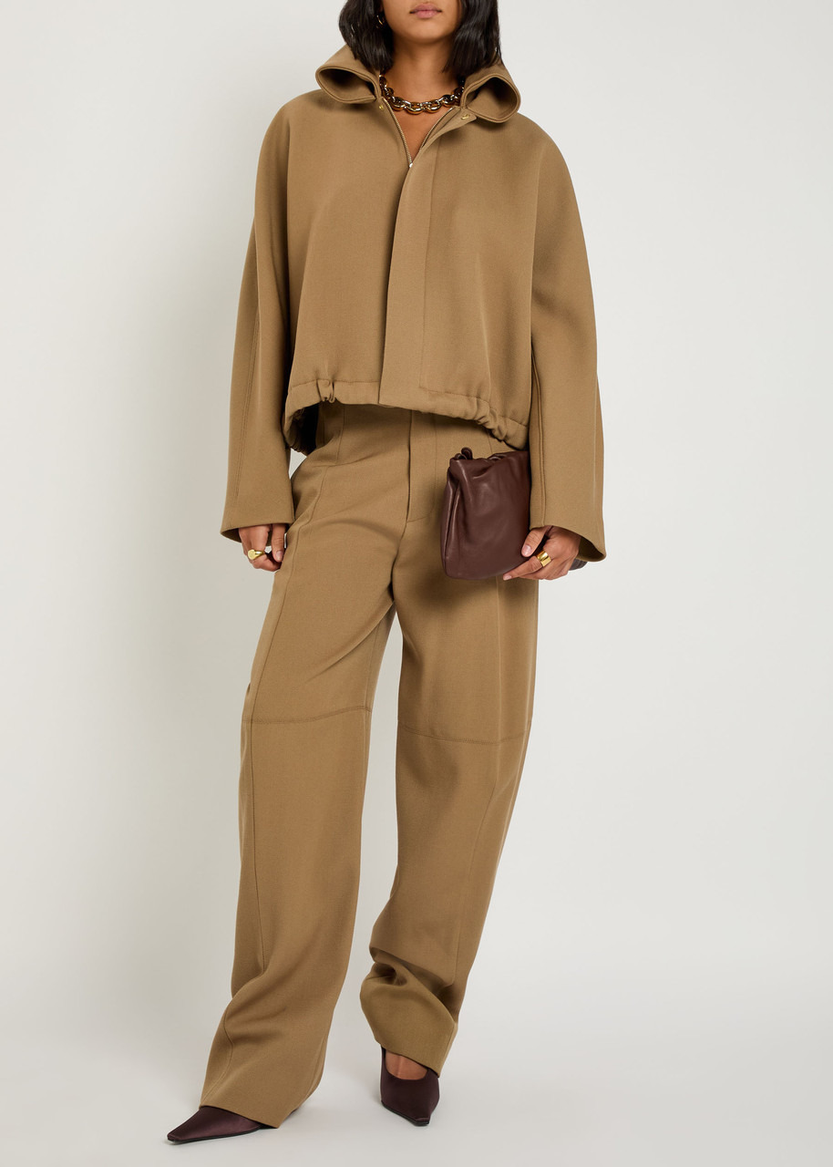 Victoria Beckham Roll-neck Wool Jacket - 4