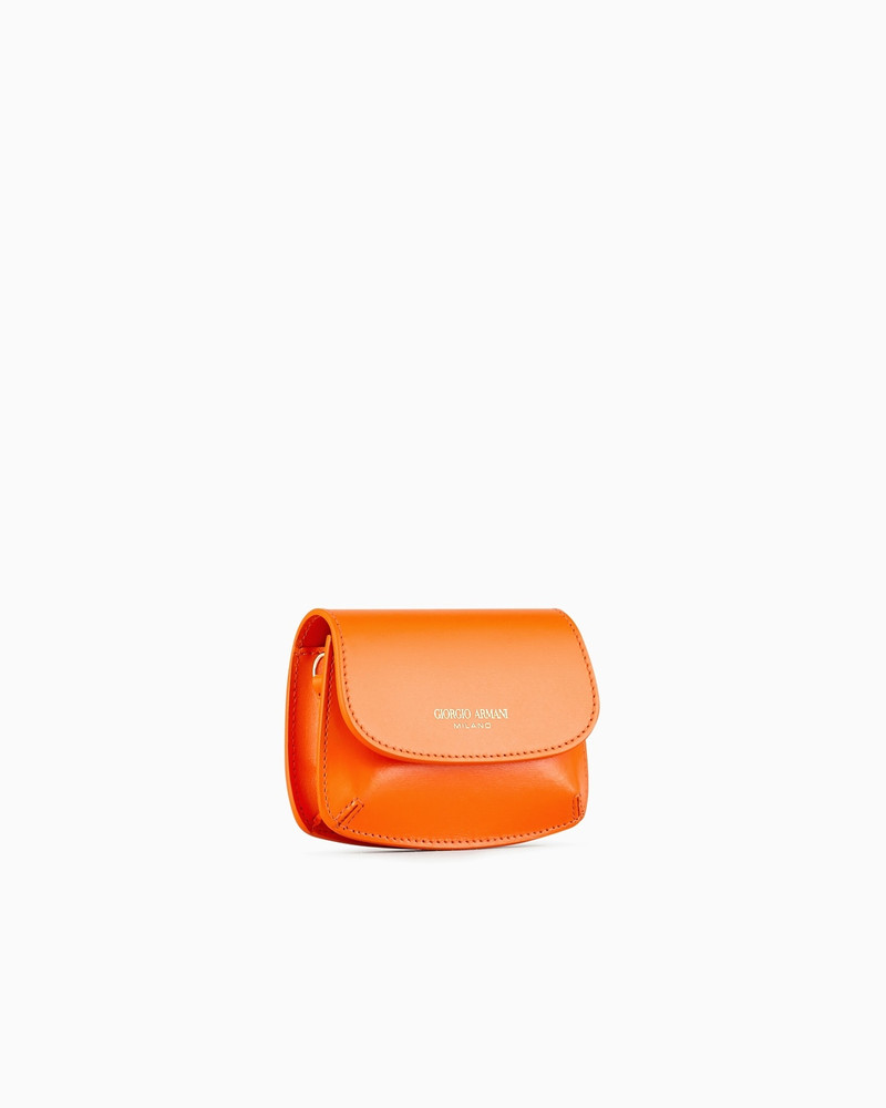 GIORGIO ARMANI MINI LA PRIMA CHARM HANDBAG IN PALMELLATO LEATHER outlook