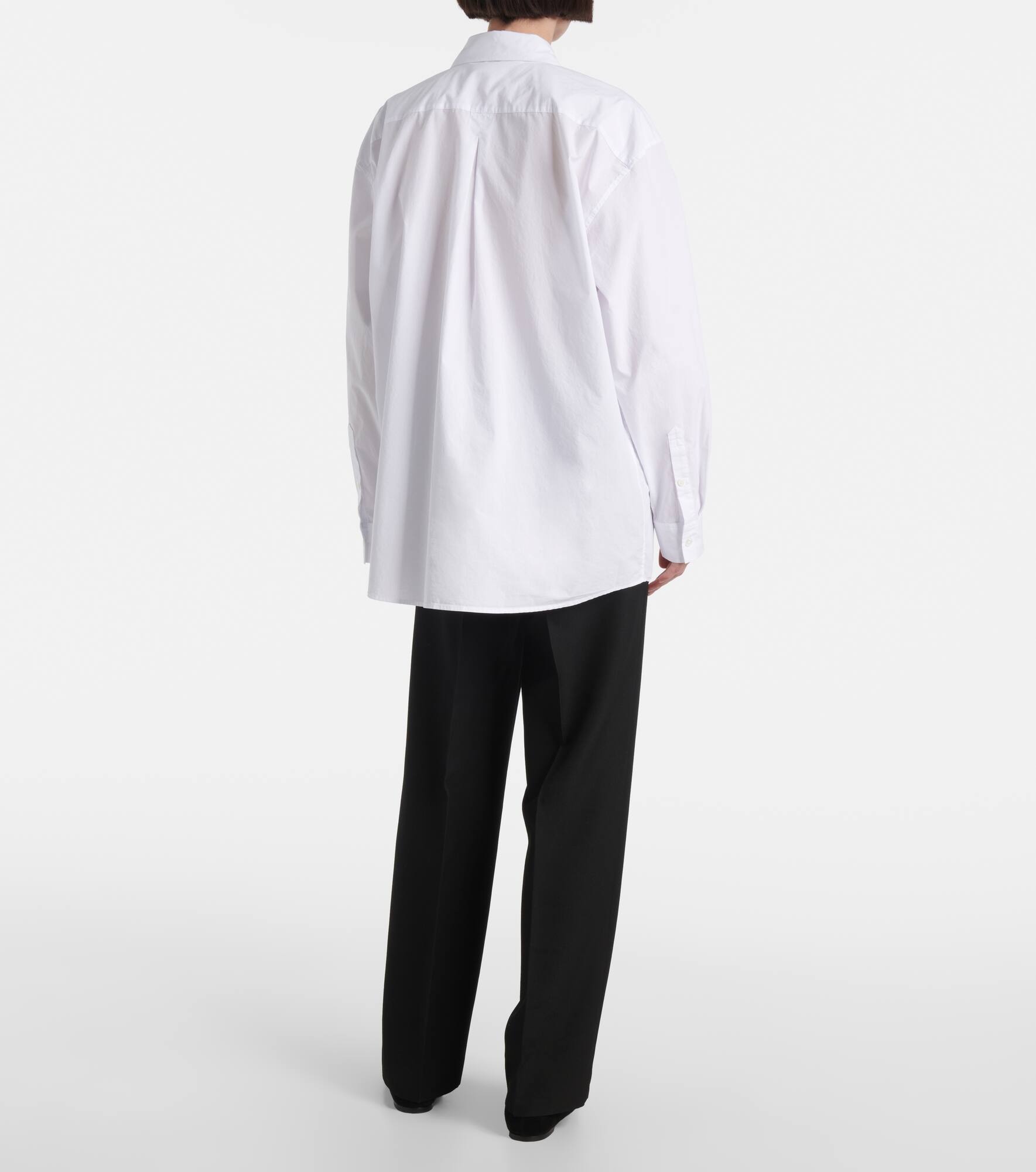Cotton poplin shirt - 3