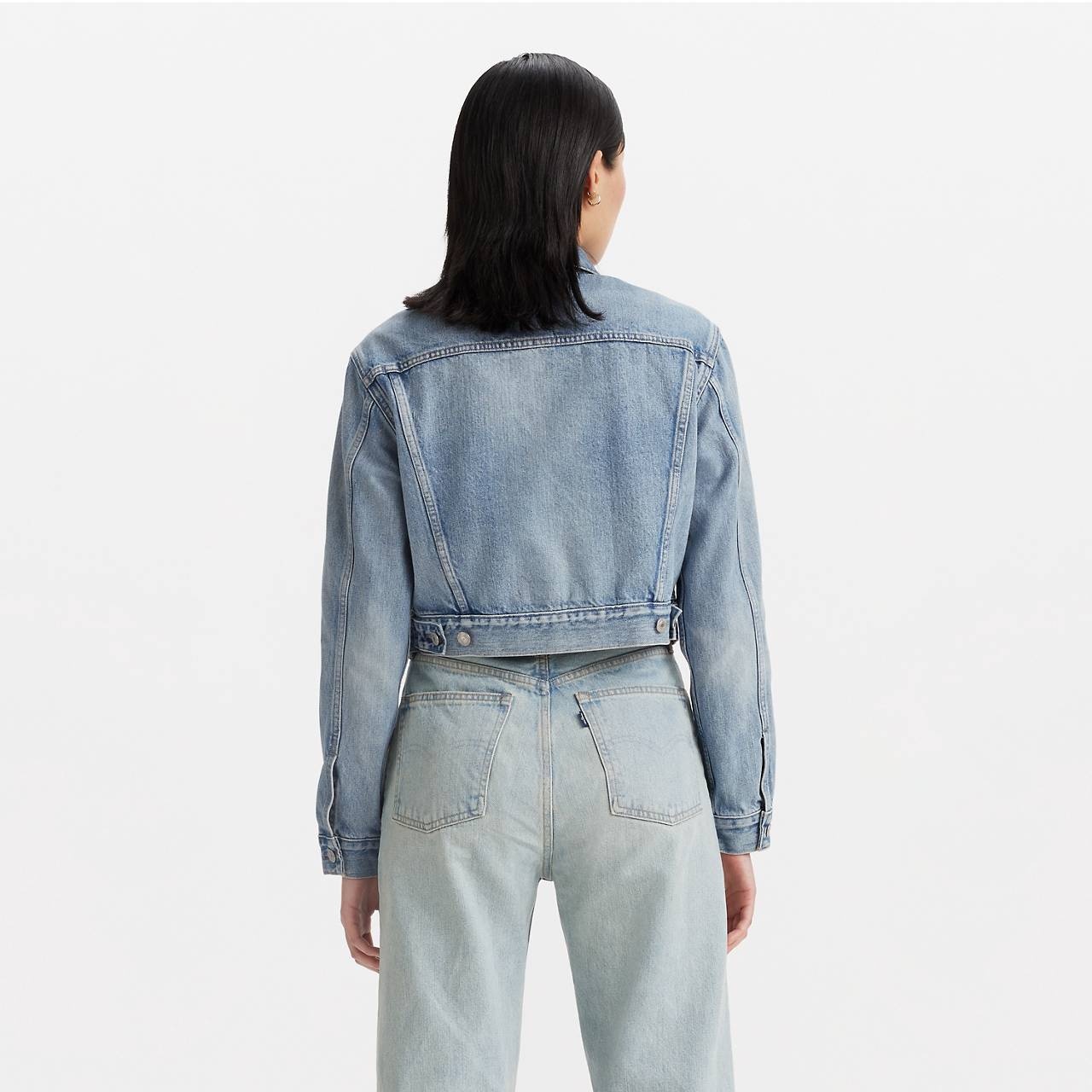 LEVI’S® WOMEN’S MADE IN JAPAN SHORT TYPE III TRUCKER JACKET - 4