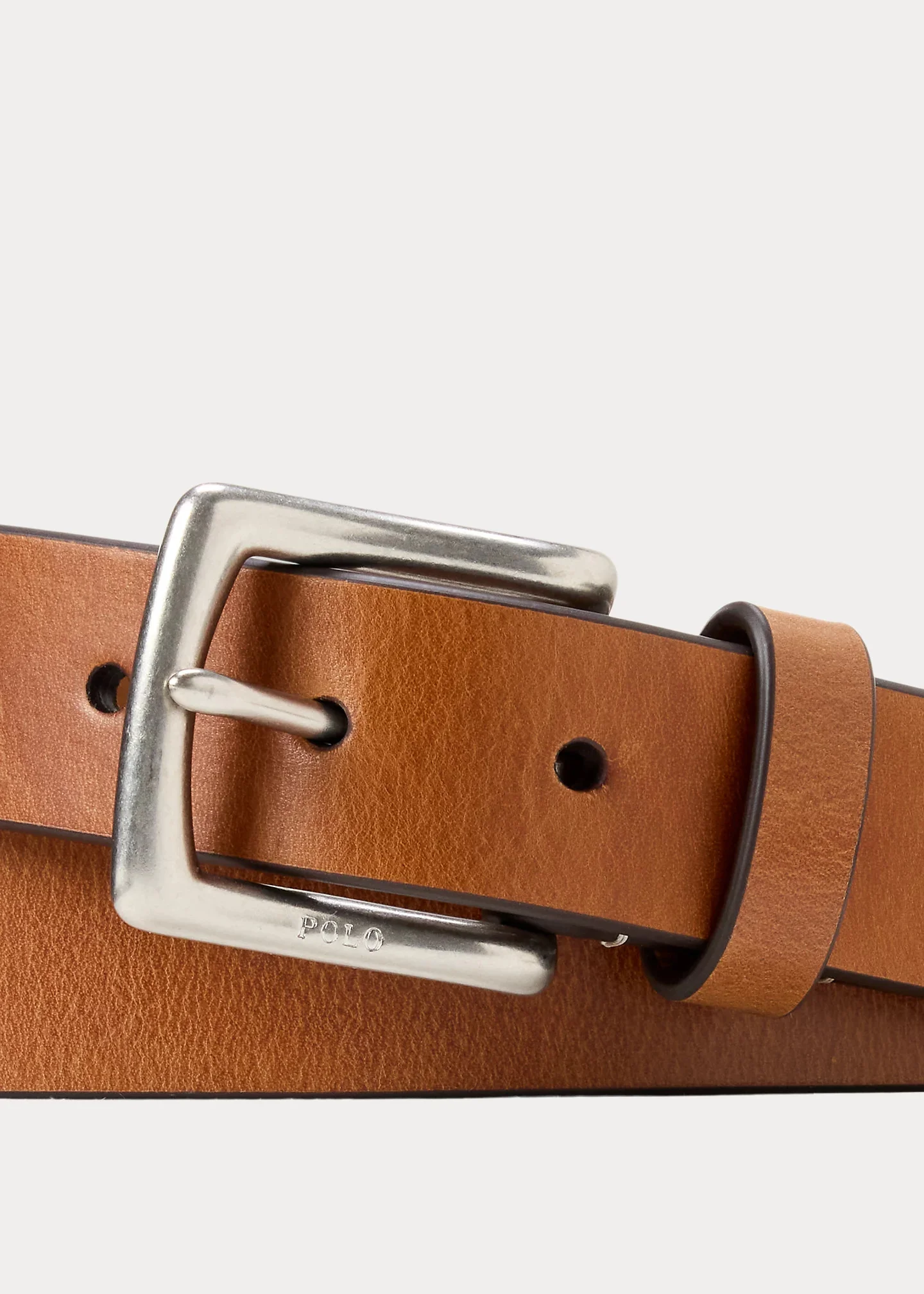 polo ralph lauren reversible leather dress belt Western - 405P08127002 Pink & Blush