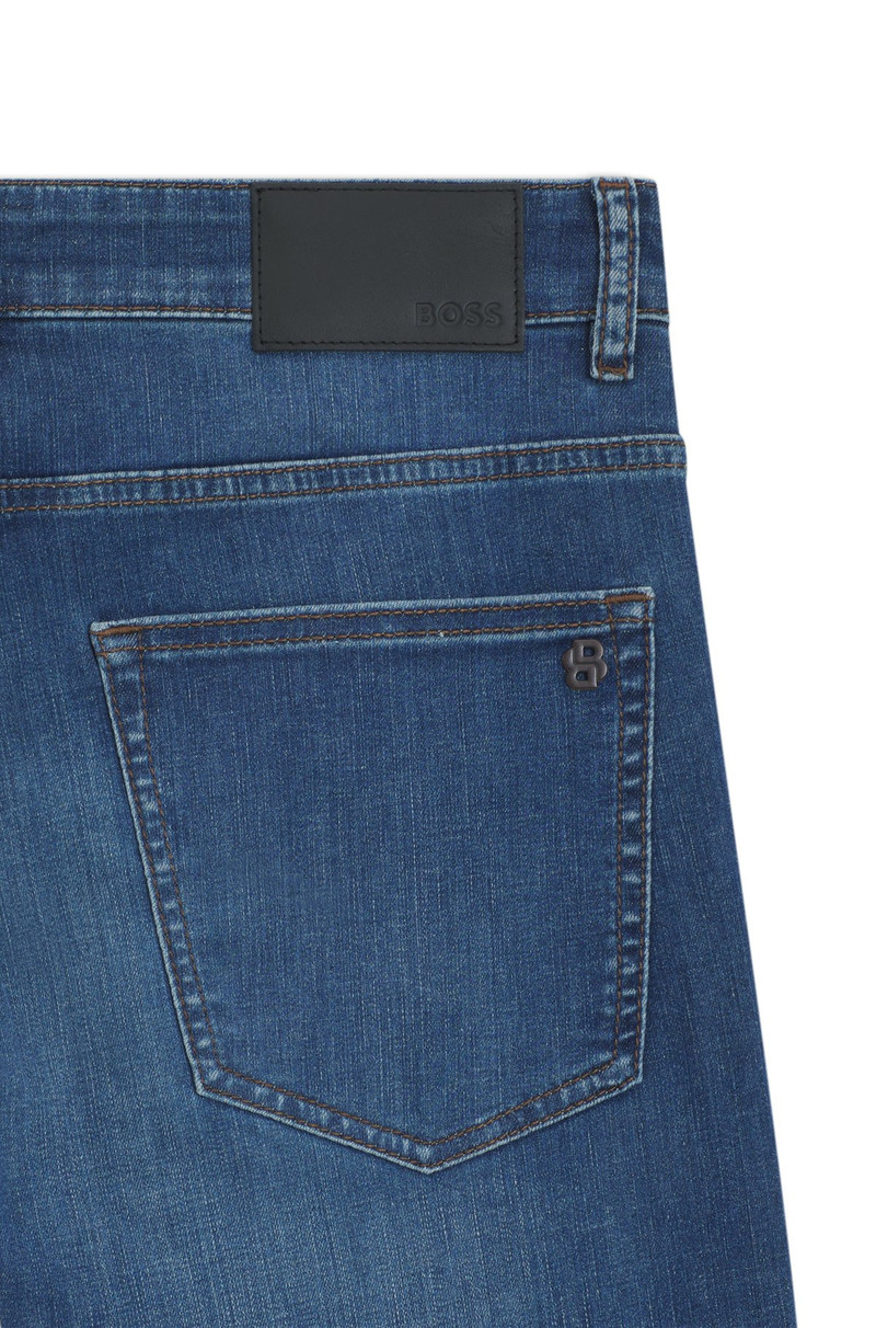 DELAWARE SLIM-FIT JEANS IN BLUE SOFT-MOTION DENIM 6