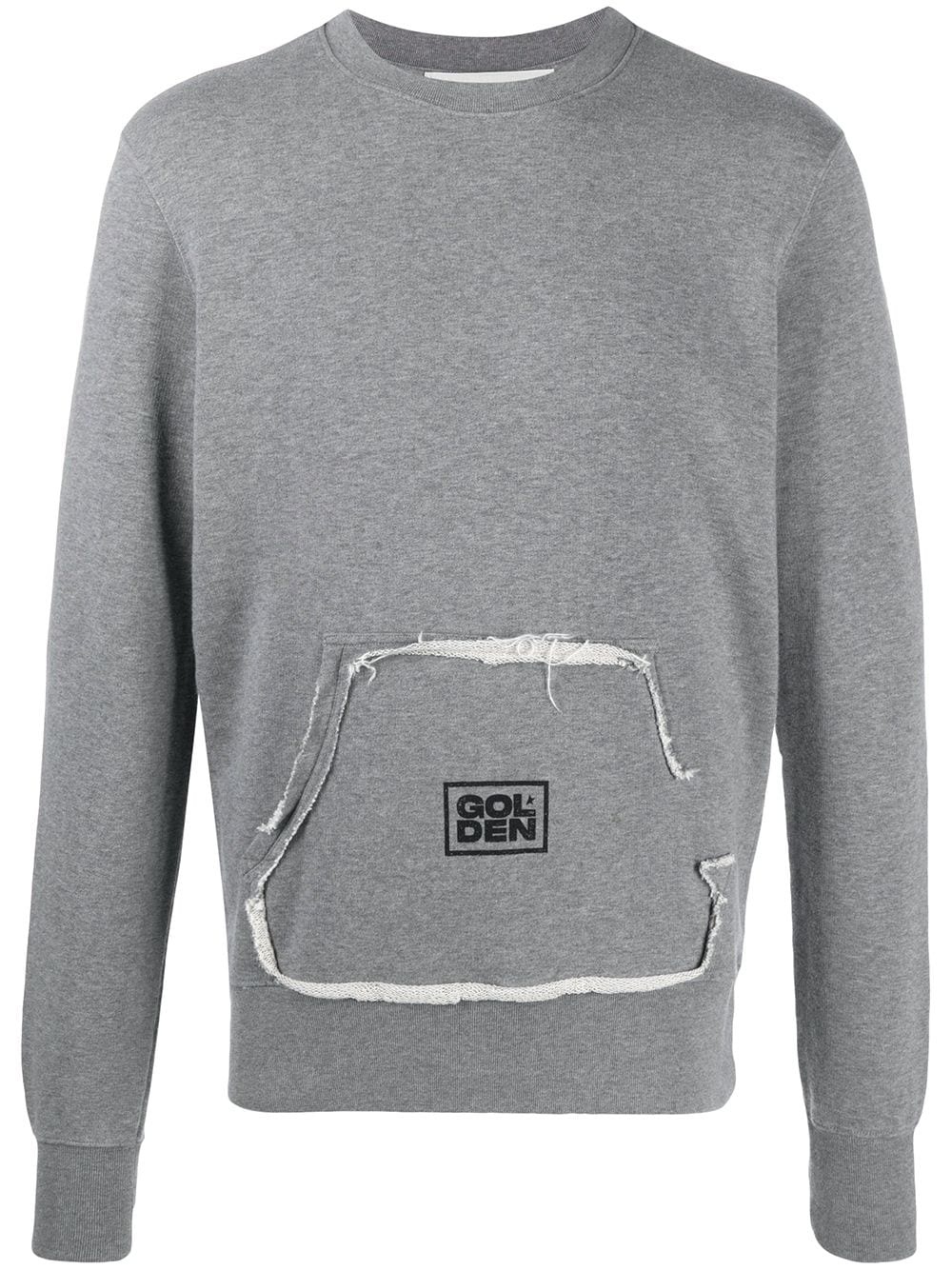 logo print sweatshirt - 1