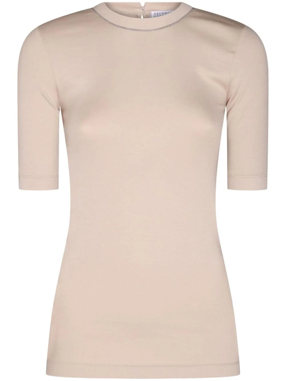 Monili-embellished T-shirt - 1