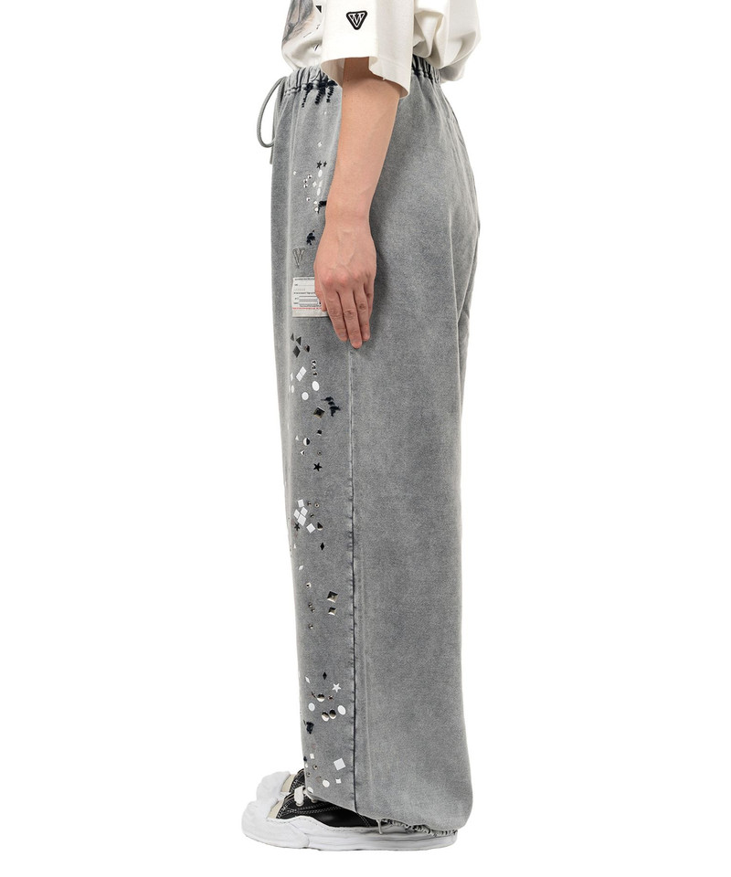 Embellished Bleached Sweat Pants 13
