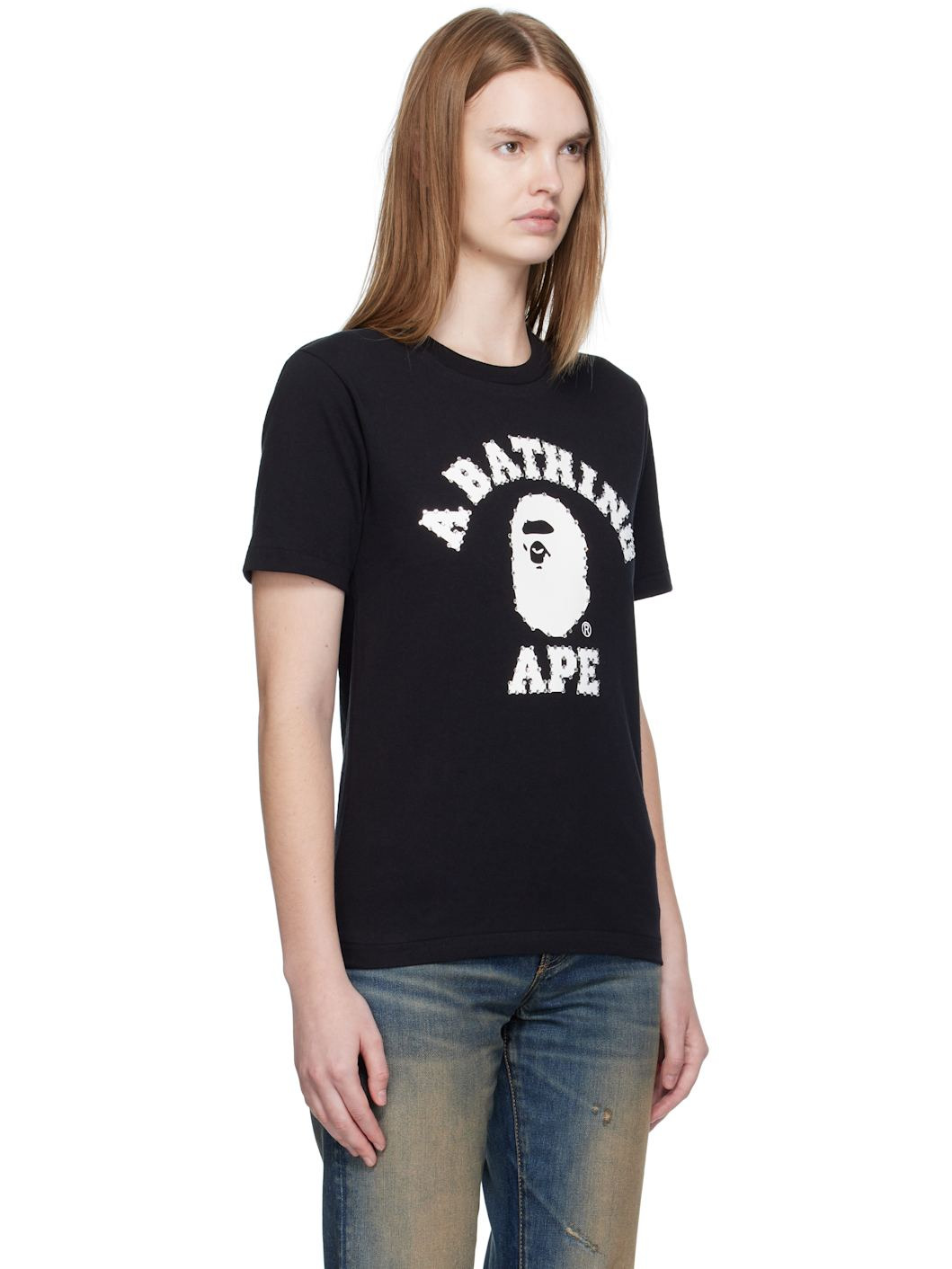 Black Crystal Stone College T-shirt - 2