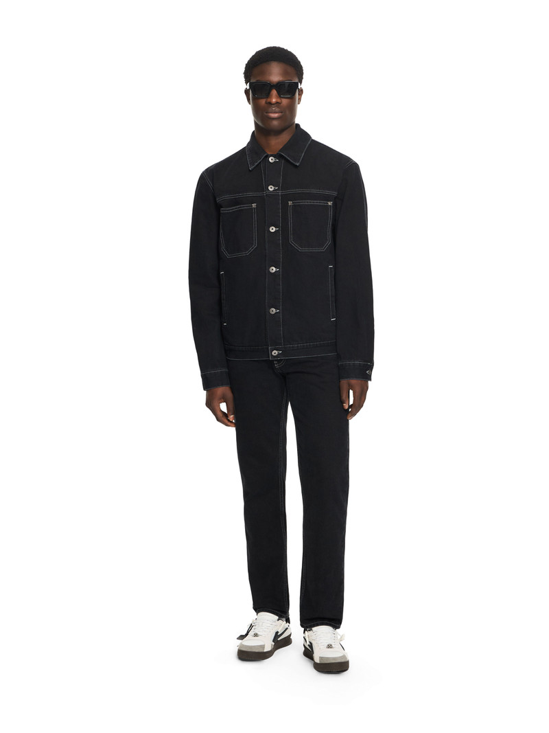 Off-White Half Arrow Denim Skate Jacket outlook