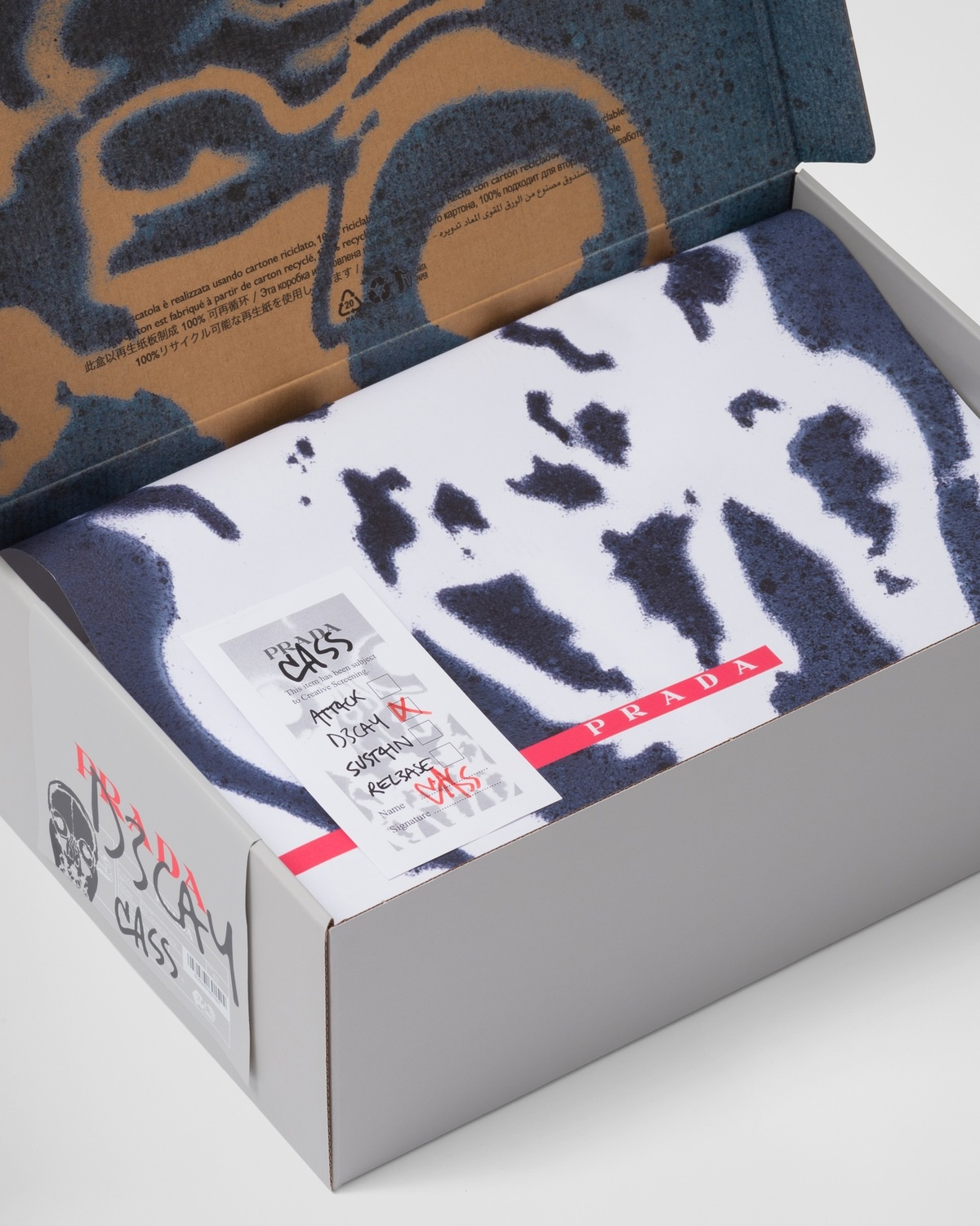 Cass x Prada America's Cup "D3cay" sneakers - 10