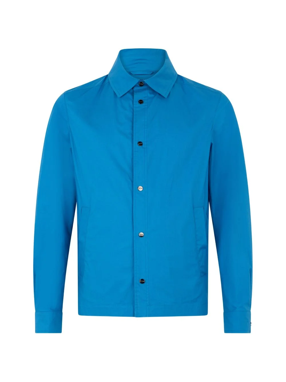 button-front shirt jacket - 1